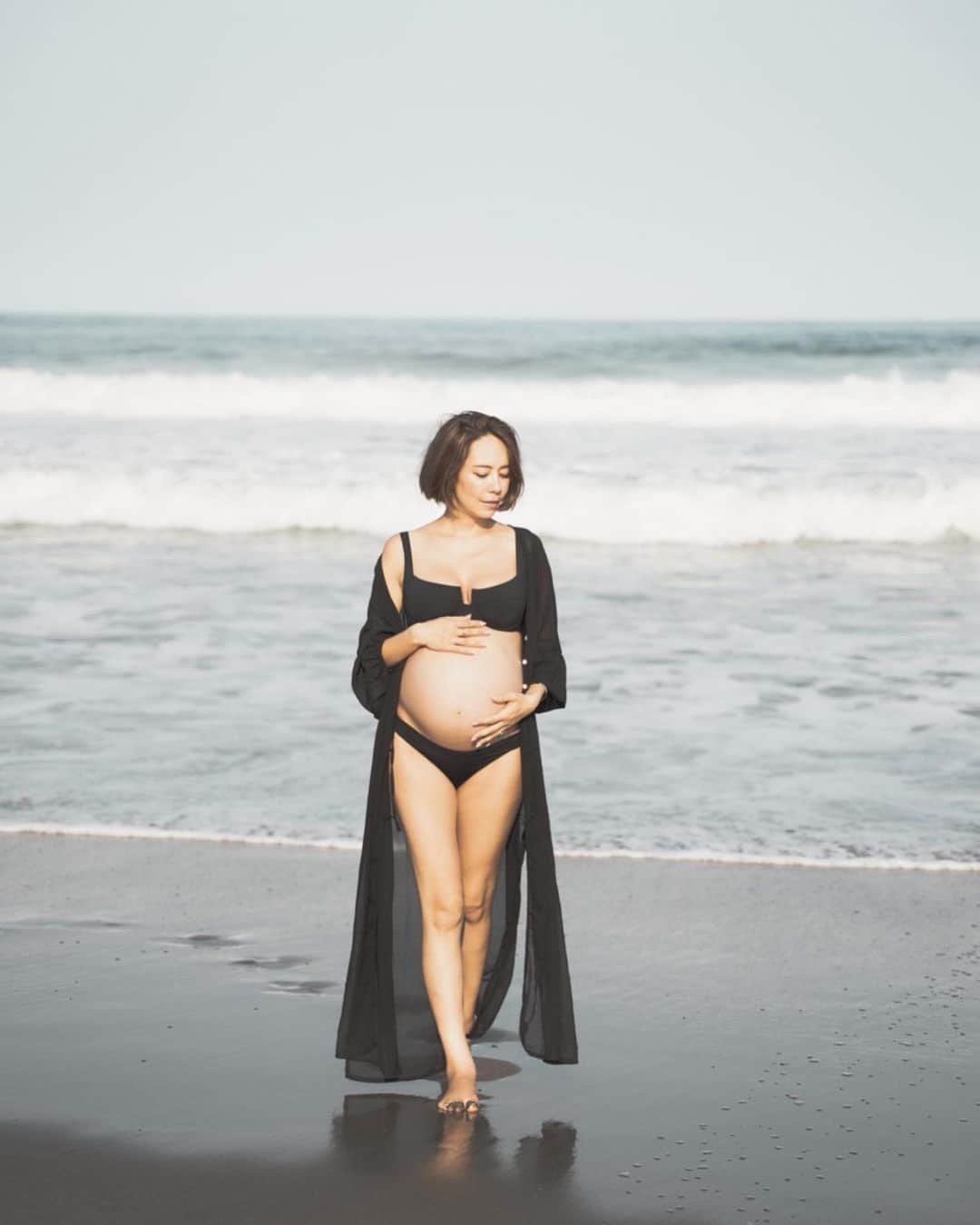 鮎河ナオミさんのインスタグラム写真 - (鮎河ナオミInstagram)「Thank you @miki_shimano  楽しかったー🌿  #maternity #maternityphotography #マタニティフォト」9月21日 14時24分 - naomiayukawa