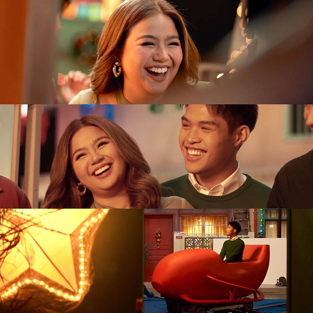 Miles Ocampoのインスタグラム：「what can i say elijah and miles…sleighed 😉  #MilesOcampo #ElijahCanlas #NetflixmasNa #BrgyNetflix #MissedConnections #KeysToTheHeart   📸: @artunepo」
