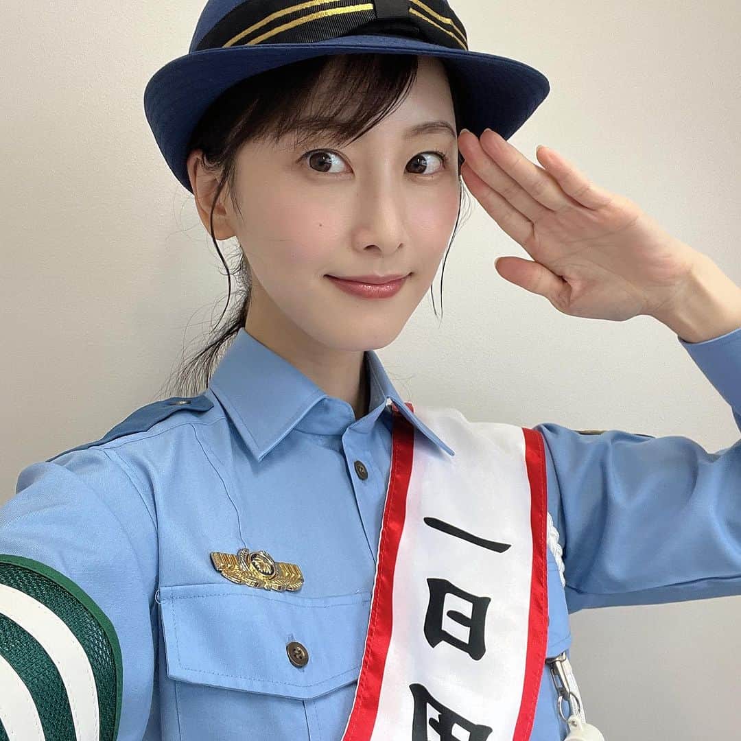 のインスタグラム：「秋の全国交通安全運動が始まりました！ 今日は愛知県田原市の田原警察署で一日署長を務め、市民の皆さんに改めて交通安全の大切さを知っていただくトークショーなどに参加させていただきました。  事故を起こさないように注意する。事故に遭わないよう身を守る。ひとりひとりが交通安全を守り、交通事故0を目指していきましょう！」