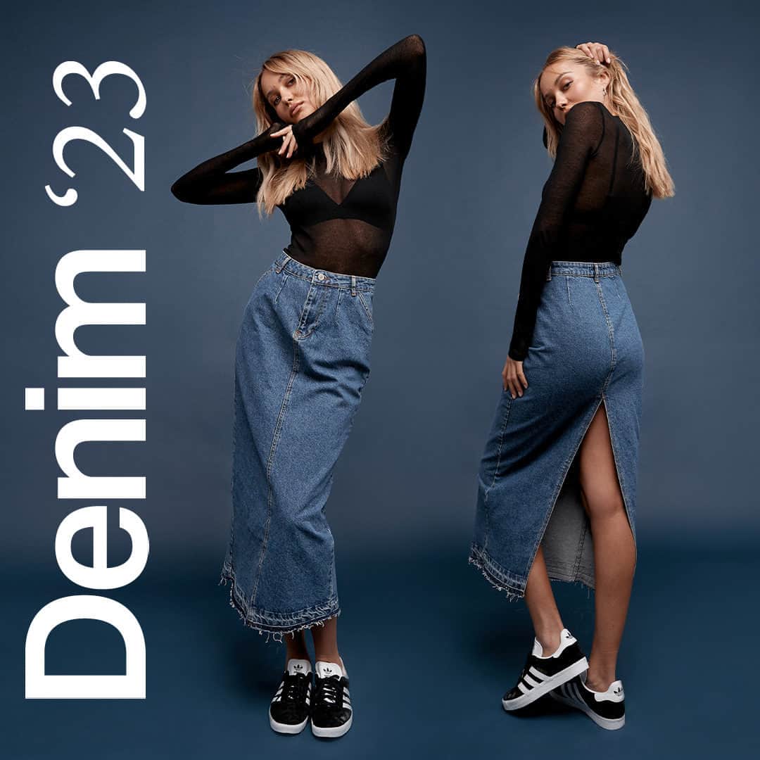 MISSGUIDEDのインスタグラム：「Denim '23 ☁ Shop now through the link in bio #missguided」