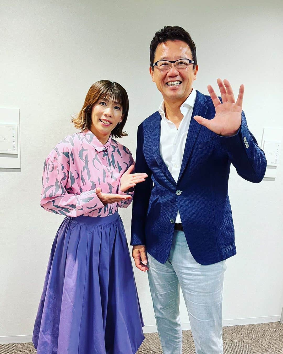 古田敦也のインスタグラム：「今日トークイベントで霊長類最強の吉田沙保里さんとご一緒でした。」