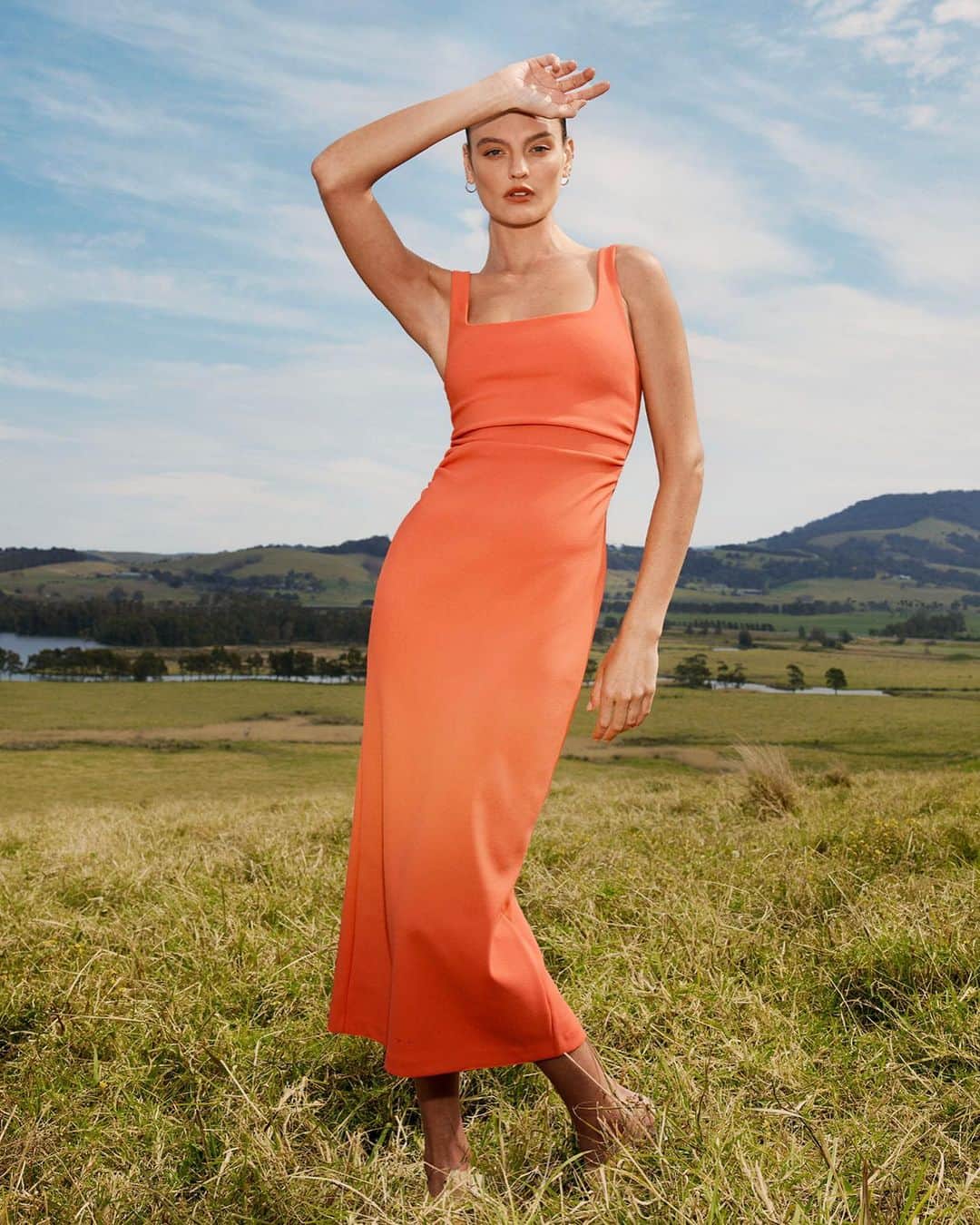 モンタナ・コックスのインスタグラム：「Hit the 🎯 walking for SS23 Runway @targetaus #paidcollaboration」