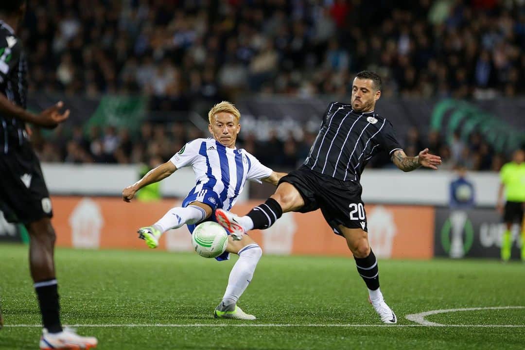 のインスタグラム：「ヨーロッパカンファレンスリーグ！vs PAOK🇬🇷 Photo: @lonnqvistmira」
