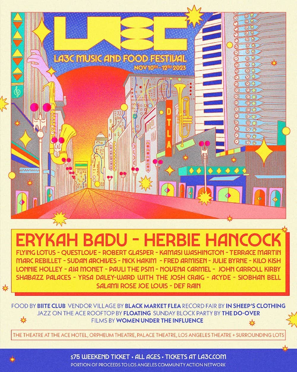 フレッド・アーミセンのインスタグラム：「@la3cofficial  Nov 10th Palace Theatre  with @def_rain」