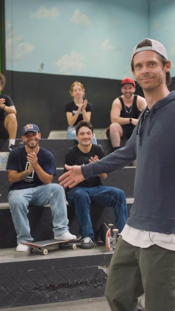 The Berricsのインスタグラム：「The Legion is deep, and so is their bag of tricks… Can @luanomatriz learn something from the gaggle of flatground fanatics before their game? Or will he lead the Legion to the same fate as always… Doom. Find out this Saturday in Round 2 of BATB 13. Until then...  Hit the link in our bio to see Luan and the Legion complete some BATB 13 Training with @chrisroberts in ‘Trick For Trick’ now playing on TheBerrics.com #skateboardingisfun #berrics #batb13  *Autographed Luan Oliveira Round 2 BATB 13: Freedom Finals Night Ticket Boards are available now in The @berricscanteen ! @cariumaskateboarding @primitiveskate」