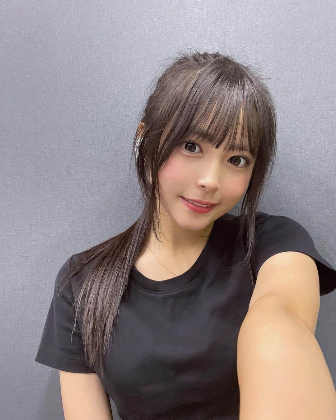 有村南海のインスタグラム：「ロング派集合！🙋‍♀️#08#福岡」