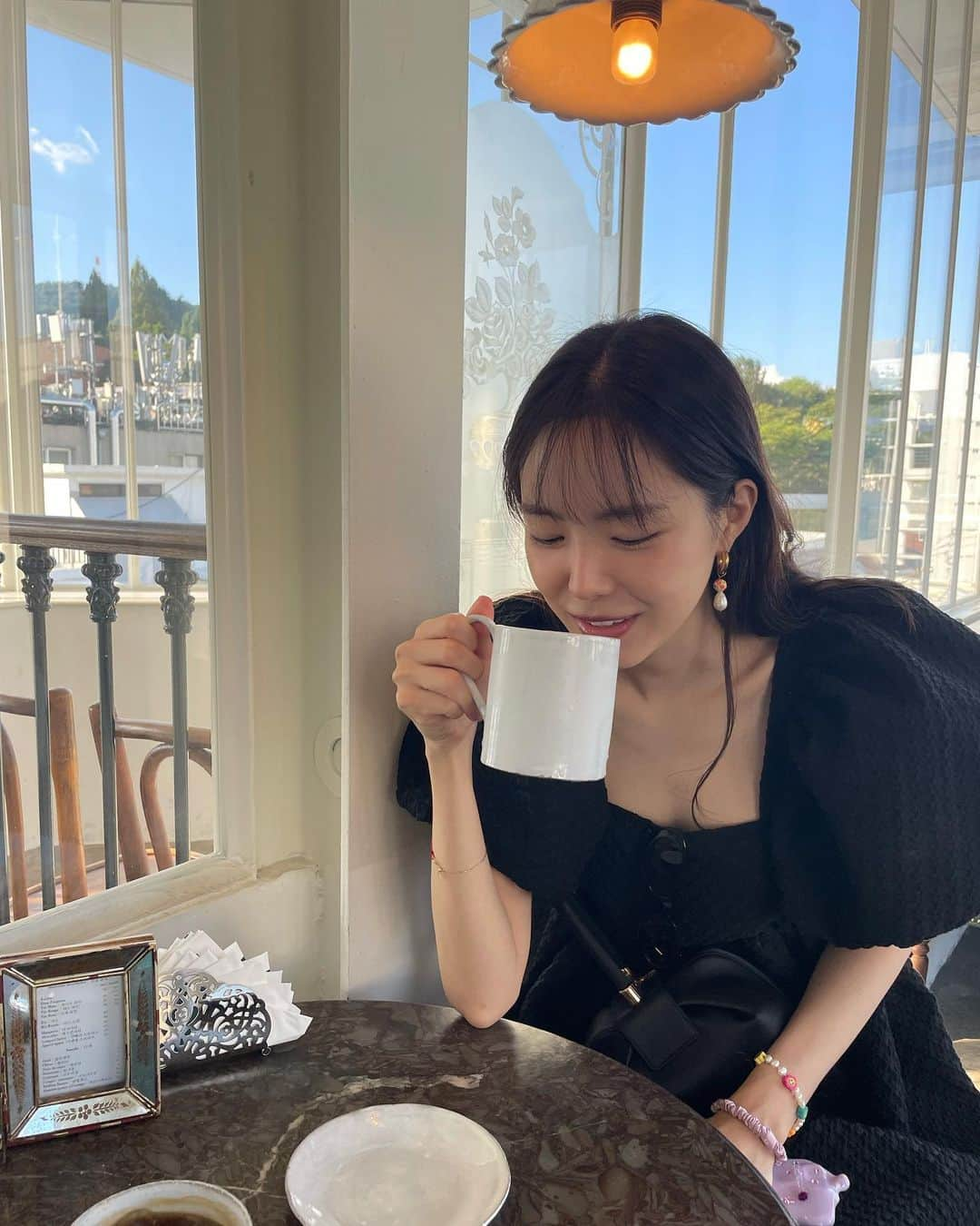 ソン・ナウンさんのインスタグラム写真 - (ソン・ナウンInstagram)「☕️🥨🥐☕️」9月21日 21時32分 - marcellasne_