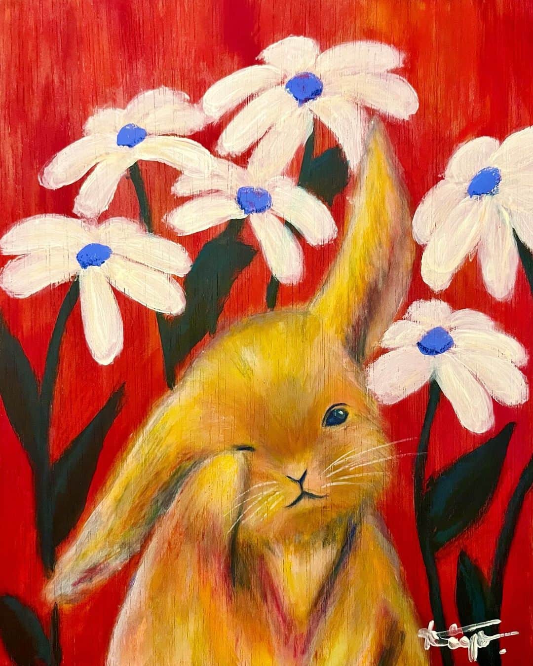 のインスタグラム：「🐇」