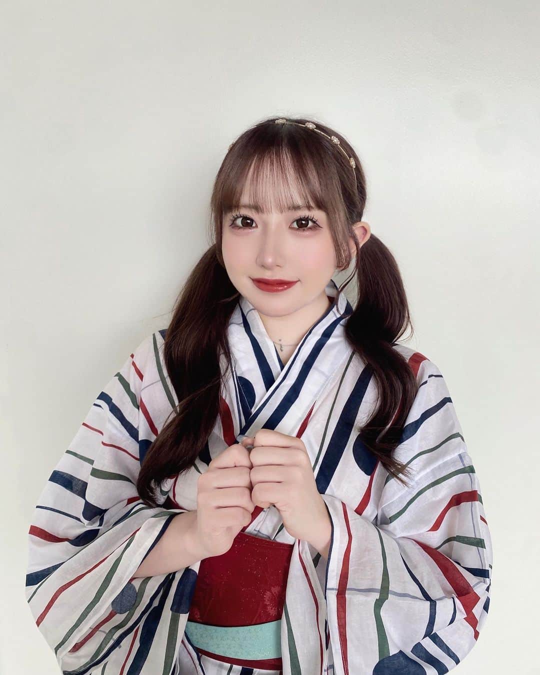 相川暖花のインスタグラム：「. 今年は浴衣も着れたし夏っぽいこと沢山できたから大満足☺︎」