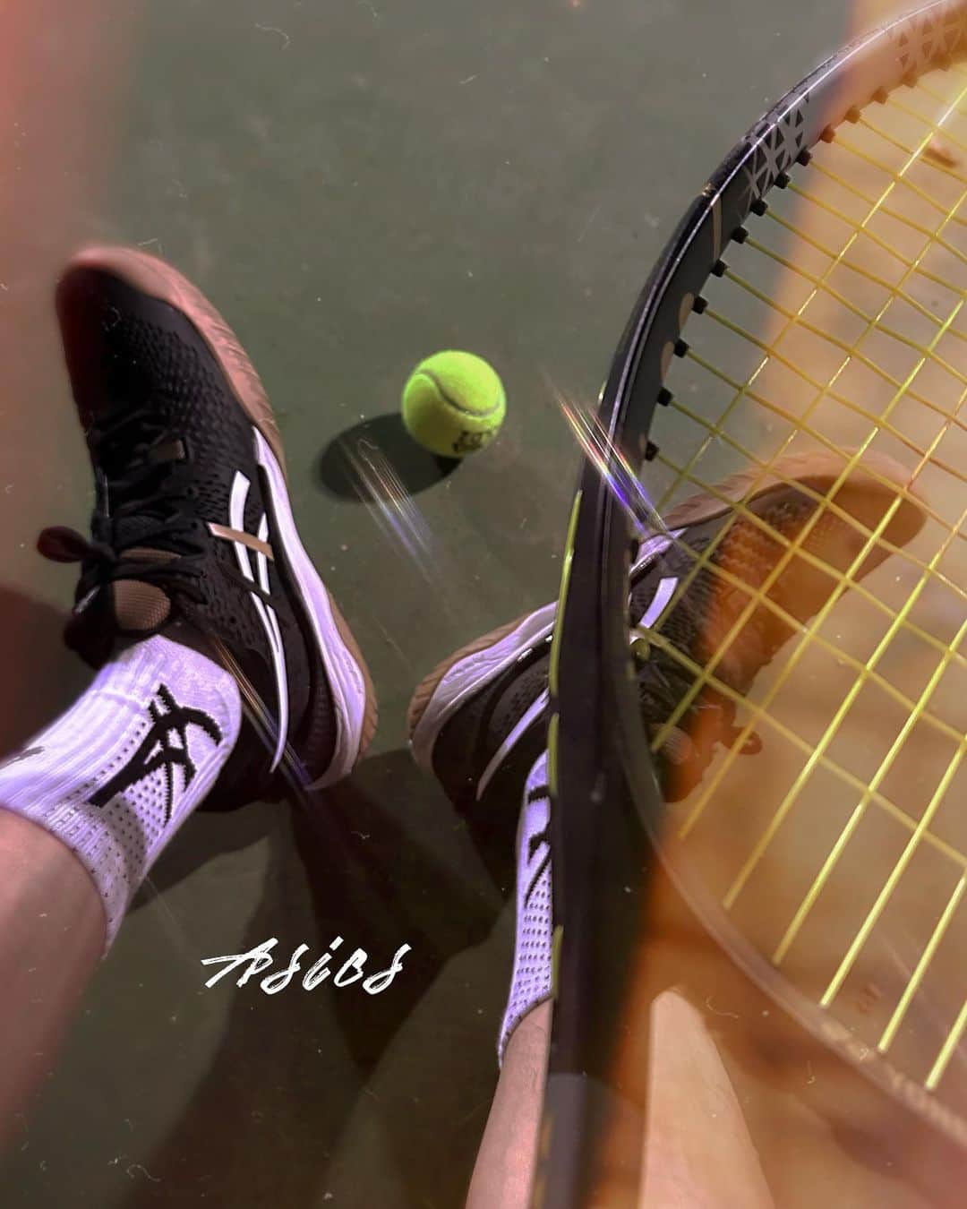 プリンス・チウさんのインスタグラム写真 - (プリンス・チウInstagram)「最近又學了一些新的事物 迷上網球🎾 球場上也宛如生活 太用力反而更打不好  好玩也好難🫠 #tennis」9月21日 21時47分 - prince_pstar