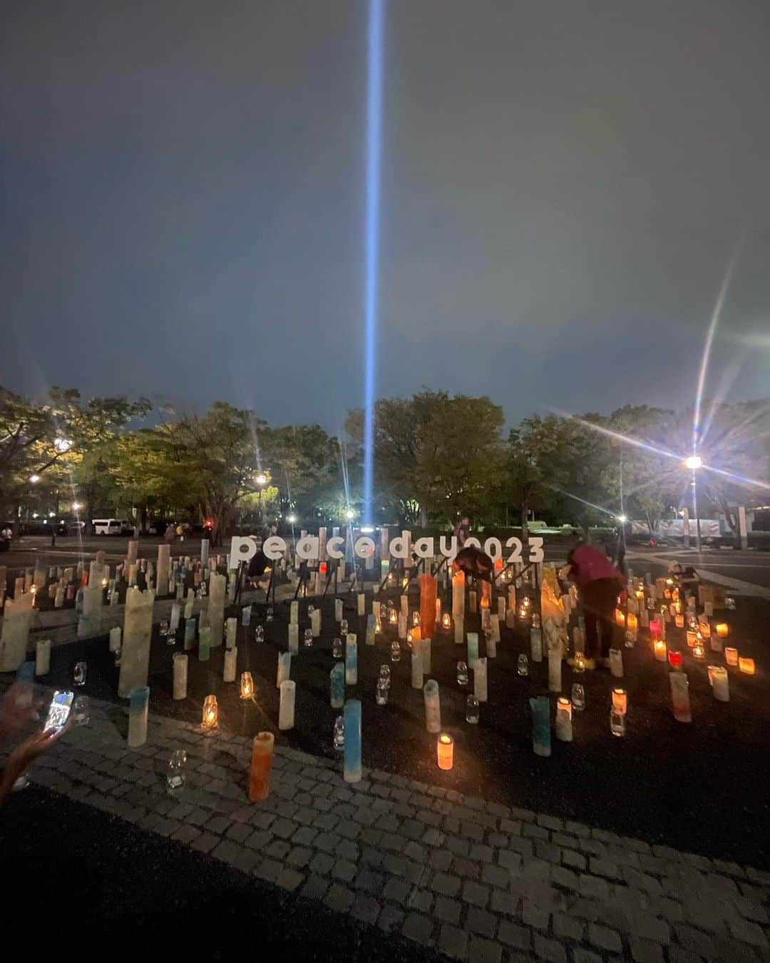 桑原りさのインスタグラム：「PEACE DAY2023🌏 みんな幸せな1日でしたか😌？ 代々木公園のPEACE DAYイベントに行ったら、沢山の敬愛する友人たちに会えて、最高に幸せでした😌✌️ #peaceday2023」