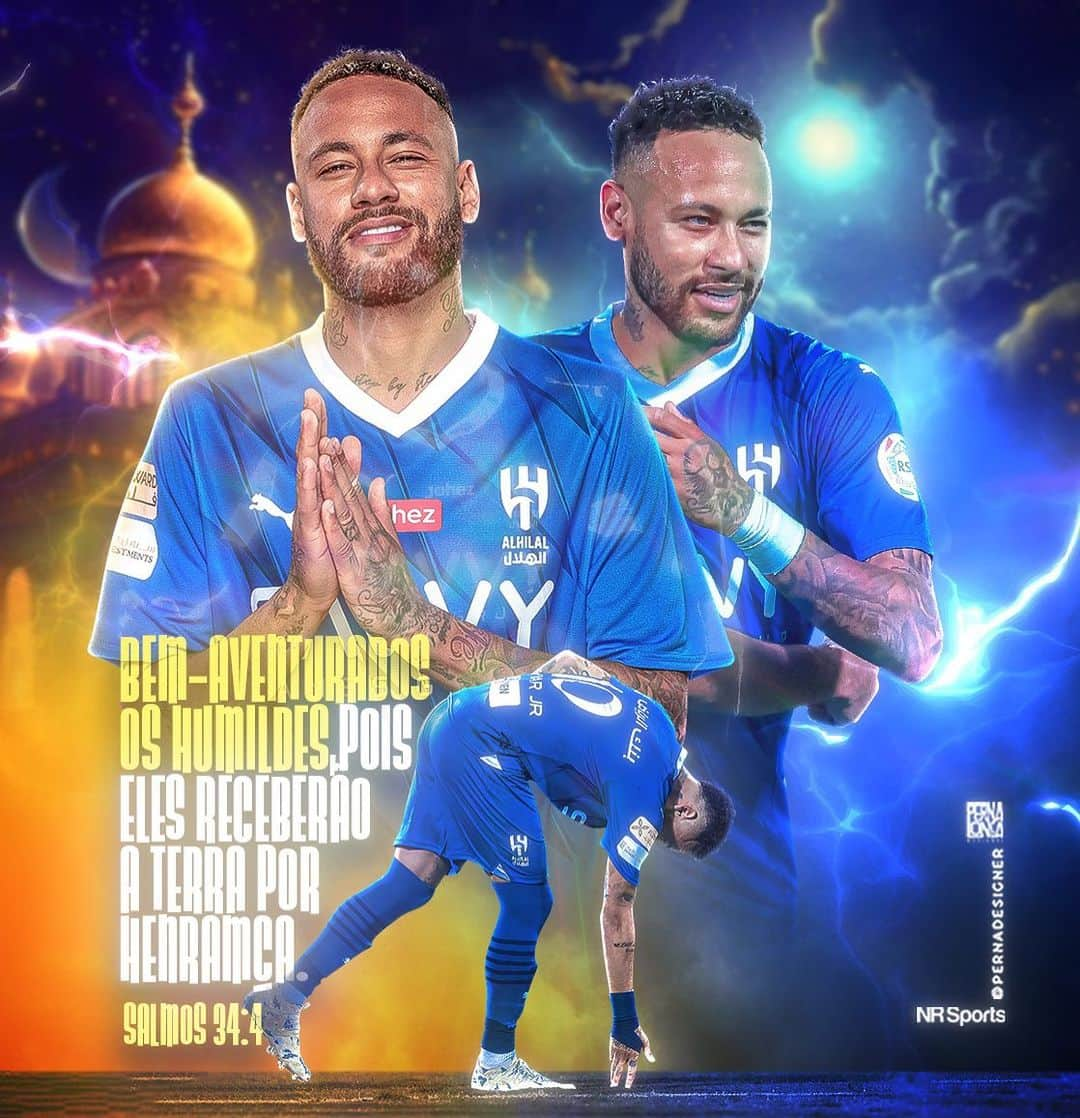 ネイマールさんのインスタグラム写真 - (ネイマールInstagram)「Que Deus nos abençoe e nos proteja 🙏💙」9月21日 22時11分 - neymarjr