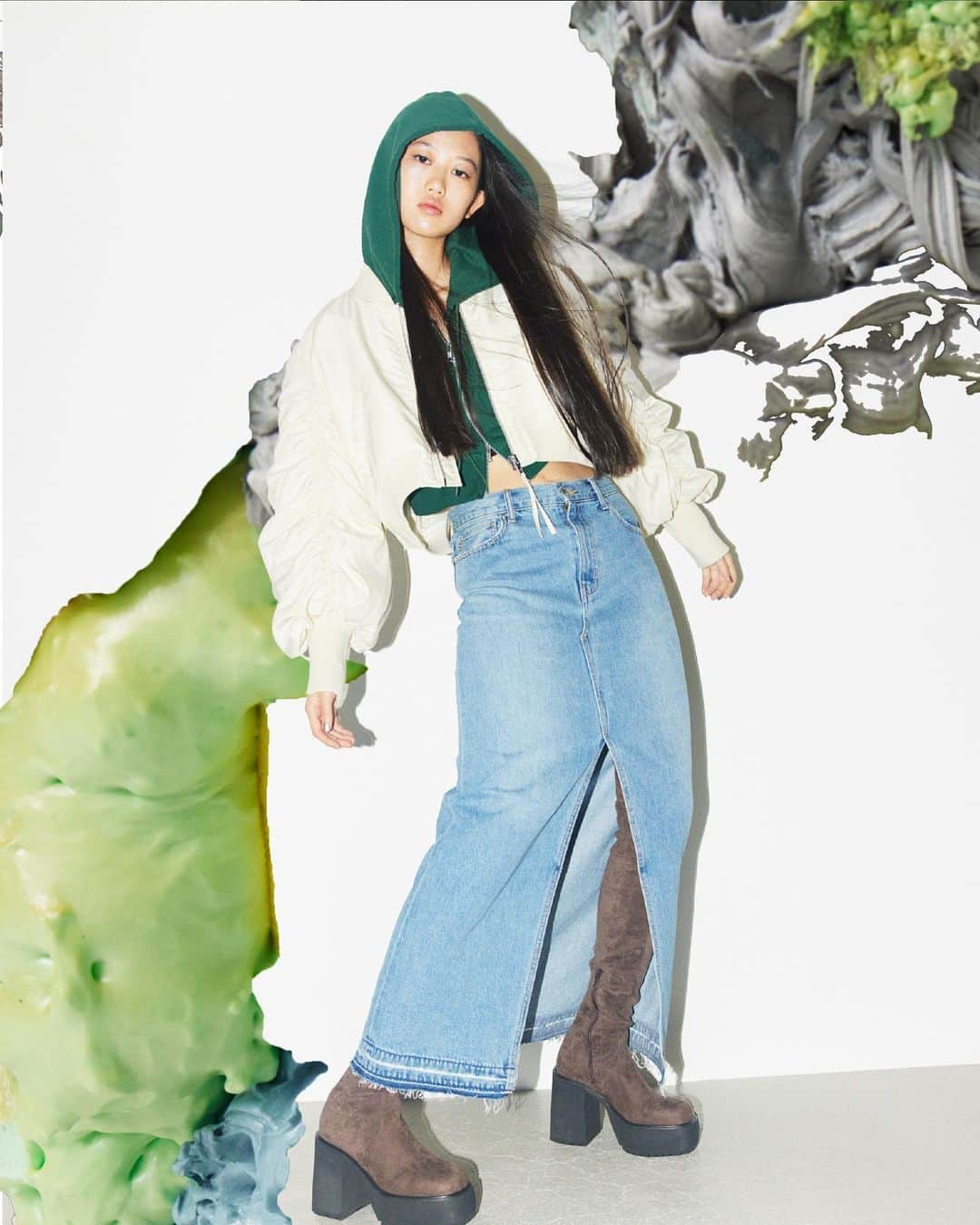 スライさんのインスタグラム写真 (スライInstagram)「ㅤㅤㅤㅤㅤㅤㅤㅤㅤㅤㅤㅤㅤ InVogue October Styling