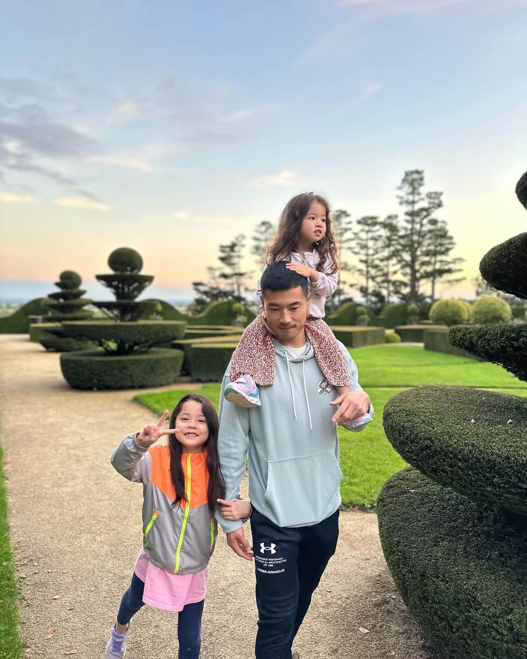 エリナ シルカのインスタグラム：「Gardens of La Ballue」