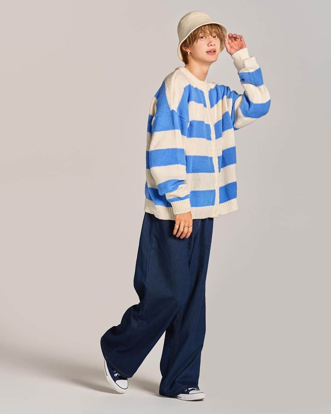武井宏員のインスタグラム：「BUDDiiS x しまむら x TGC @buddiis.official @grshimamura @tgc_staff   @fuminori_ogawa_official  @shoot_mori_official   #buddiis」