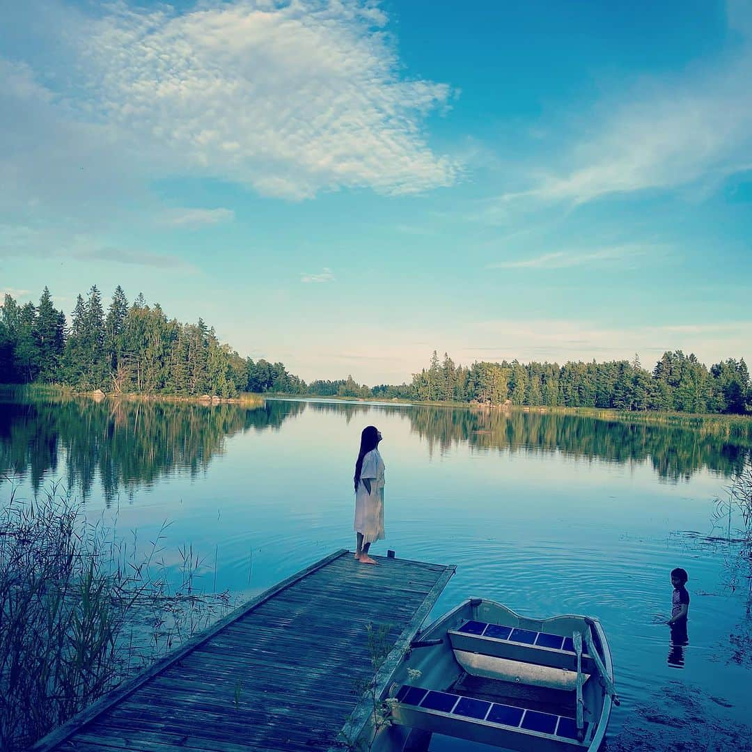 KOKIAさんのインスタグラム写真 - (KOKIAInstagram)「レオちゃんと私の夏休み語録、 First time to visit Finland. Love it so much!!」9月21日 23時21分 - kokia_musician