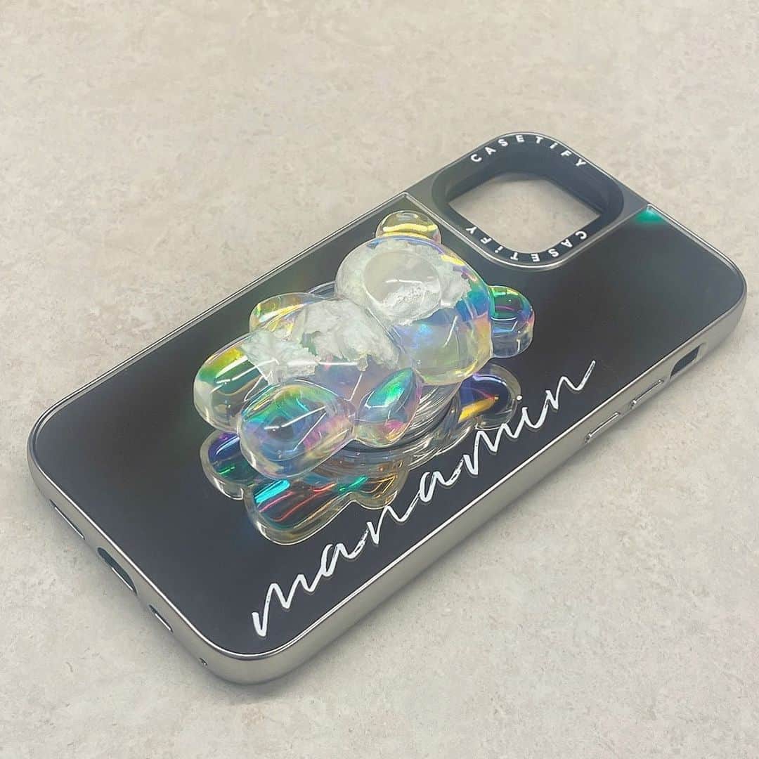 のインスタグラム：「new🐻🪞📱  @casetify_jp」
