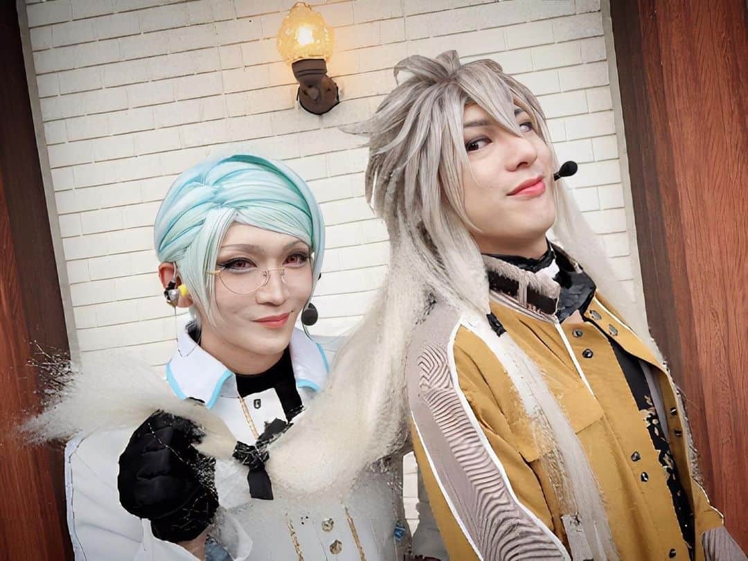 丘山晴己のインスタグラム：「Guest ❤️✨with Kogistune!! #toukenranbu #suehirogari」