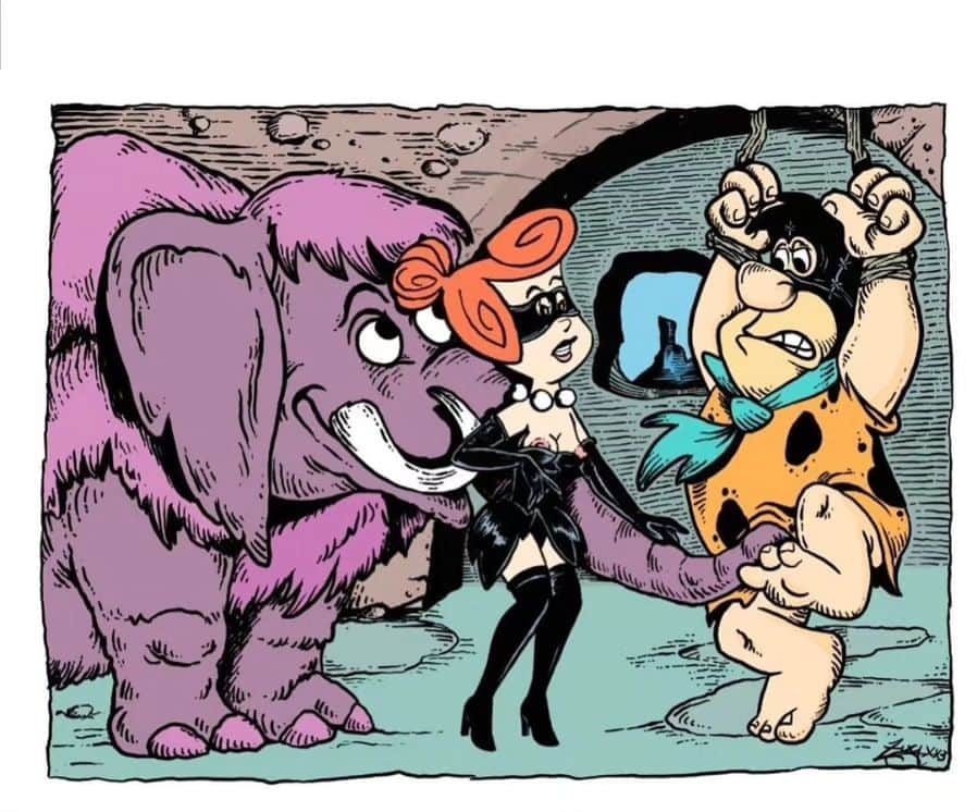 スラッシュさんのインスタグラム写真 - (スラッシュInstagram)「Credit to @zugart And finally:  Meet The Flintstones.  #YabbaDabbaDoo  iiii]; )'」9月22日 0時09分 - slash