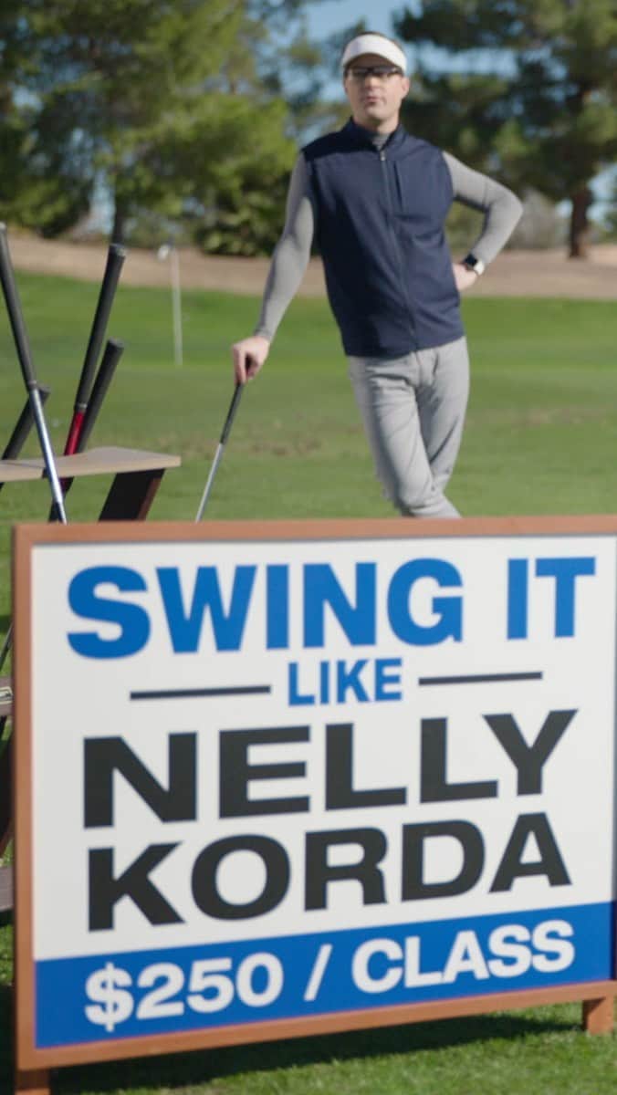 ネリー・コルダのインスタグラム：「The best teams empower you to swing your own swing—and our ambassador, Nelly Korda, plays with some of the best. ​ ​ Don’t miss Team USA at the Solheim Cup—or @nellykorda and @tonyfinaugolf at the @grantthorntoninv this December! ​」
