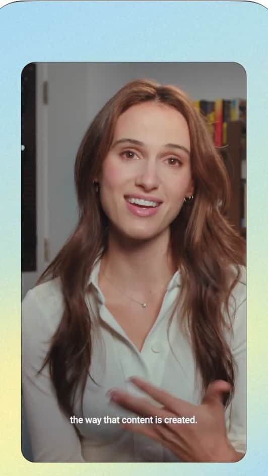 YouTubeのインスタグラム：「get ready to make your wildest content dreams come true 💫 introducing brand new AI tools from YouTube. #ad」