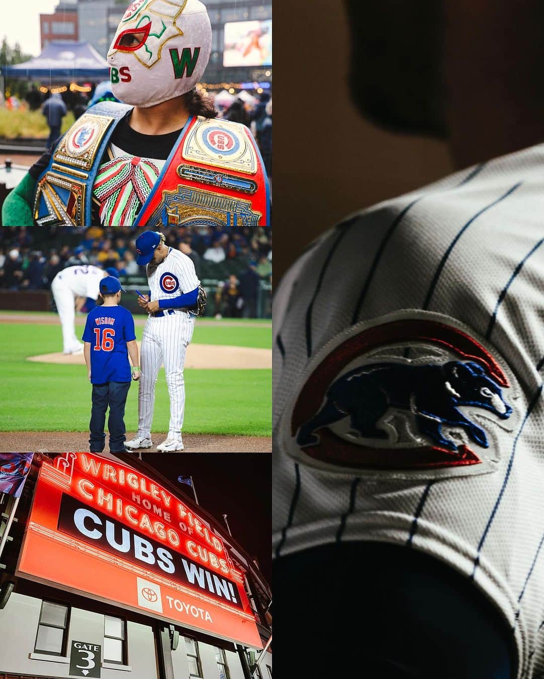 シカゴ・カブスさんのインスタグラム写真 - (シカゴ・カブスInstagram)「Grateful to the Chicago @cubs for the invite to join them for their Hispanic Heritage Celebration! The Cubs were victorious against the Pittsburgh Pirates snapping a 5-game losing streak to win 14-1.   Despite the rain, the night was filled with laughs, music, and celebrations to commemorate the special night. The Gallagher Way hosted mariachi bands, piñatas provided by Dulcelandia Candy Stores, and photo opportunities. Guests were also able to receive a special mariachi bobblehead.   I spoke with Chicago’s own actor @maxarciniega, best known for his roles in Better Call Saul and Bosch before he threw up the night’s first pitch. A lifelong Cubs fan Arciniega reflects on the time his father would take him and his two brothers to games and watch legends like Ryne Sandberg and Shawon Dunston   “It’s a dream come true. Especially for my parents came from Mexico and had three kids, we all got into the arts, to be able to make a living and allow the work that we've done to be recognized by the city and the Cubs. For my parents to be here, it's a dream come true,” Arciniega shared.   Chicago @miriampaz_91 curated the perfect playlist for the night. She was joined by Latino Chicago influencers who danced the night away to Miriam’s fire playlist.   The Latino culture is a colorful, dynamic, and vibrant force that shapes our shared identity. It has produced remarkable leaders, artists, and thinkers, bridging diverse communities and reminding us of our interconnectedness. Latino heritage is a living testament to the richness of a culture, a legacy that enriches us all.  Honored and thrilled to be part of the Chicago Cubs' Hispanic Heritage Celebration, capturing some moments of the night through my lens.  #HispanicHeritageCelebration #HispanicHeritage #ChicagoCubs」9月22日 1時16分 - cubs