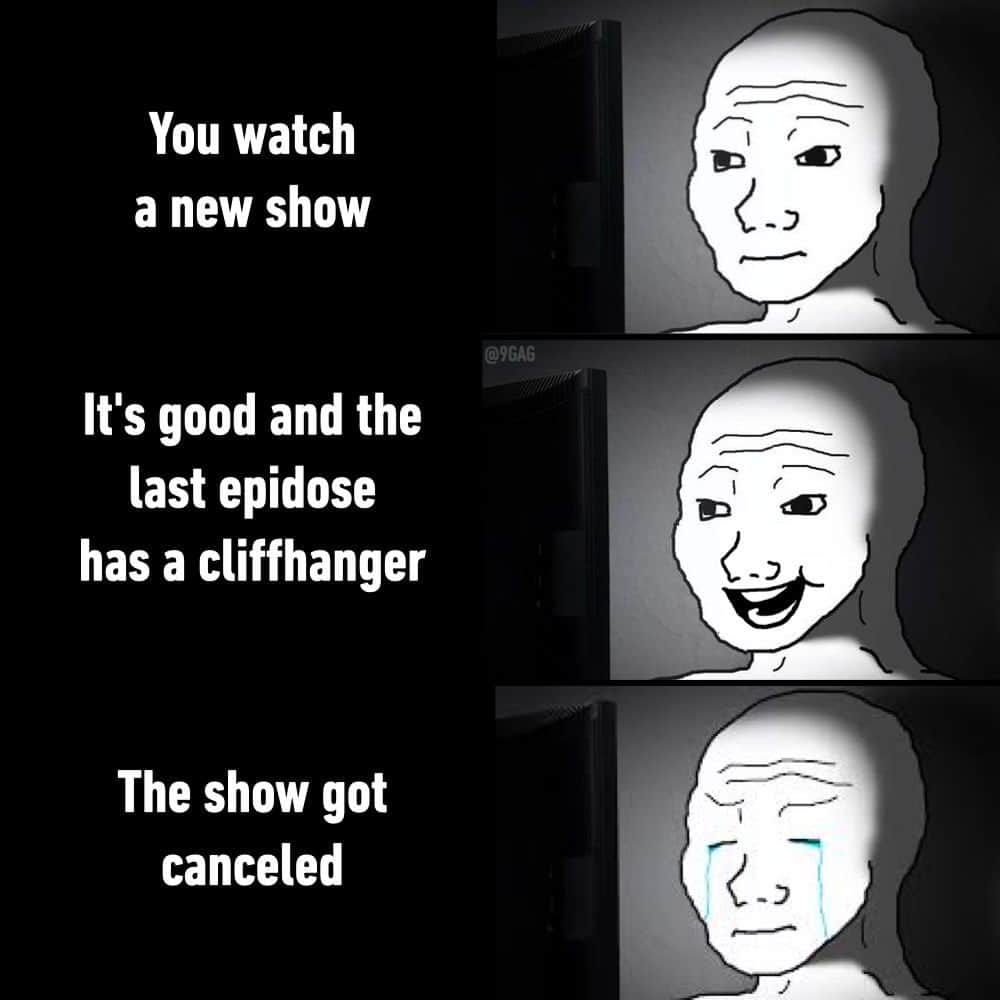 9GAGさんのインスタグラム写真 - (9GAGInstagram)「Name a show that you want to be renewed  - #tvshow #series #cliffhanger #memes #9gag」9月22日 2時00分 - 9gag