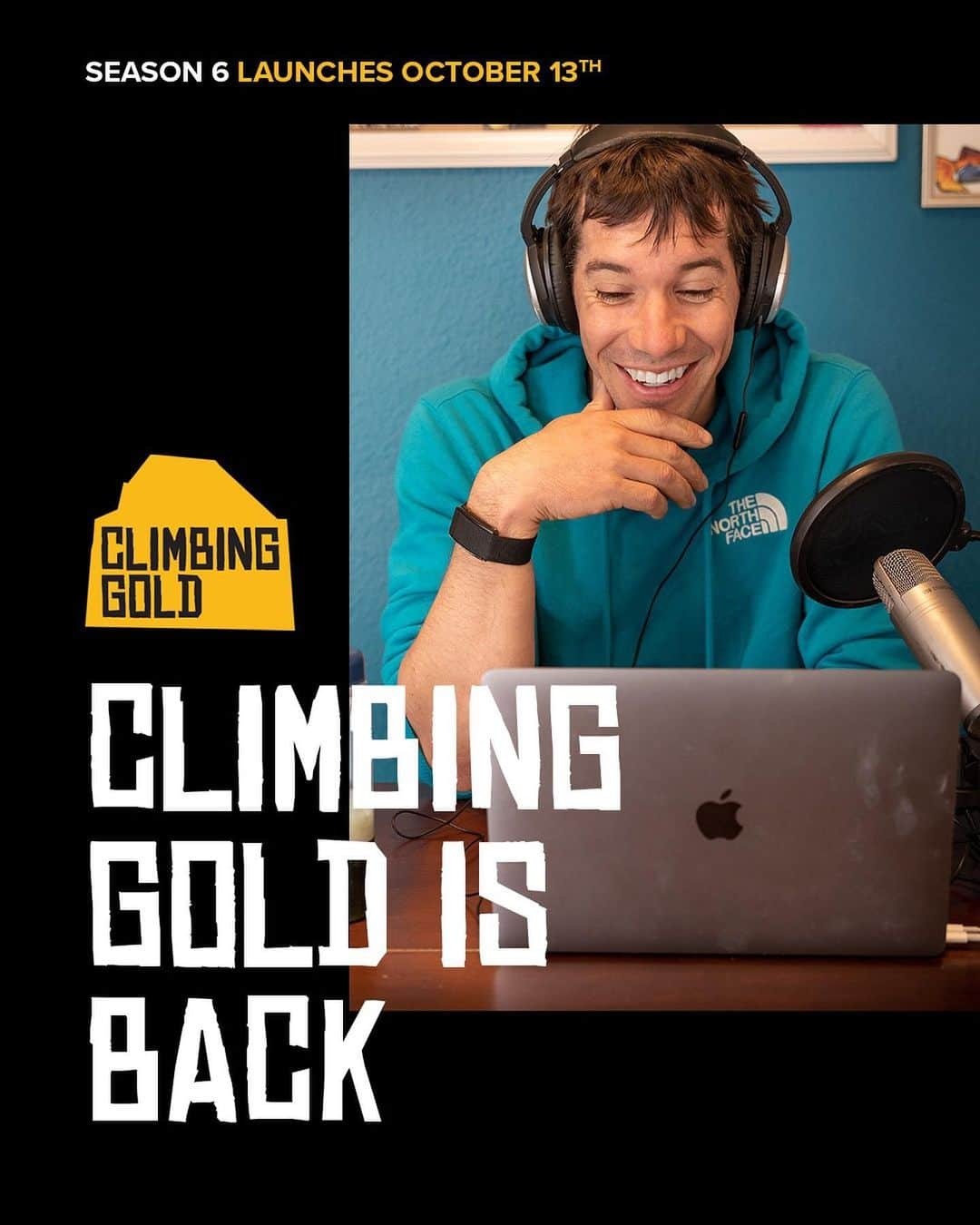 アレックス・オノルドさんのインスタグラム写真 - (アレックス・オノルドInstagram)「Get psyched! Climbing Gold is back with 10 new episodes starting October 13th. We’ve got some pretty big things coming your way, including more behind the scenes footage available on our YouTube channel. Check it out at the link in our bio or catch up on episodes on Spotify or wherever you get your podcasts. @ducttapethenbeer  Photo 1 by @samuelcrossley and Photo 2 by @flyinglikepan」9月22日 2時11分 - alexhonnold