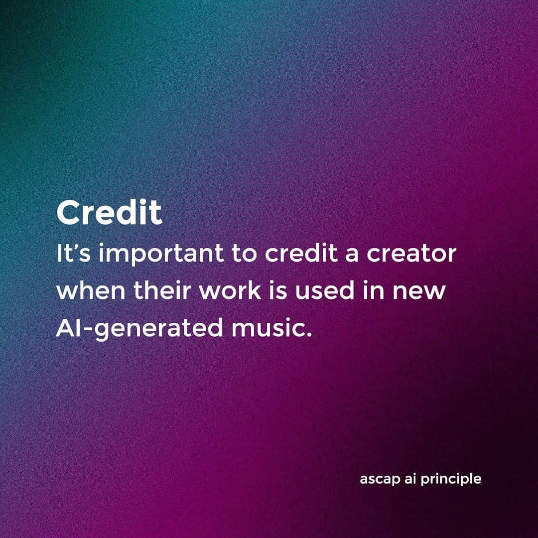 ASCAPさんのインスタグラム写真 - (ASCAPInstagram)「How can you #StandWithSongwriters and protect the value of music in the age of AI?   🗣️ Tell your member of Congress to ACT NOW to protect these principles in the age of AI. Link in bio.」9月22日 2時50分 - ascap