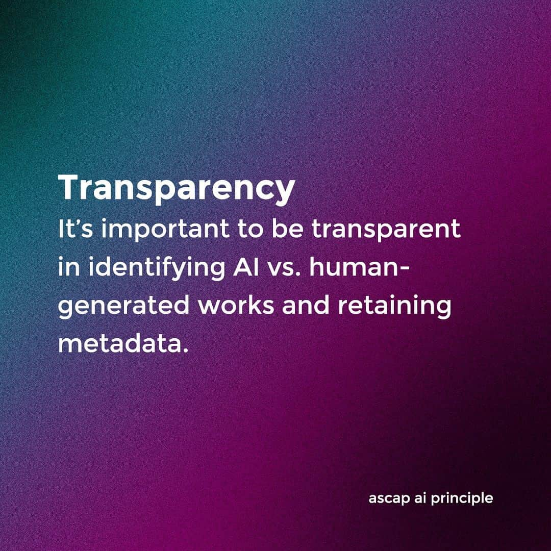 ASCAPさんのインスタグラム写真 - (ASCAPInstagram)「How can you #StandWithSongwriters and protect the value of music in the age of AI?   🗣️ Tell your member of Congress to ACT NOW to protect these principles in the age of AI. Link in bio.」9月22日 2時50分 - ascap