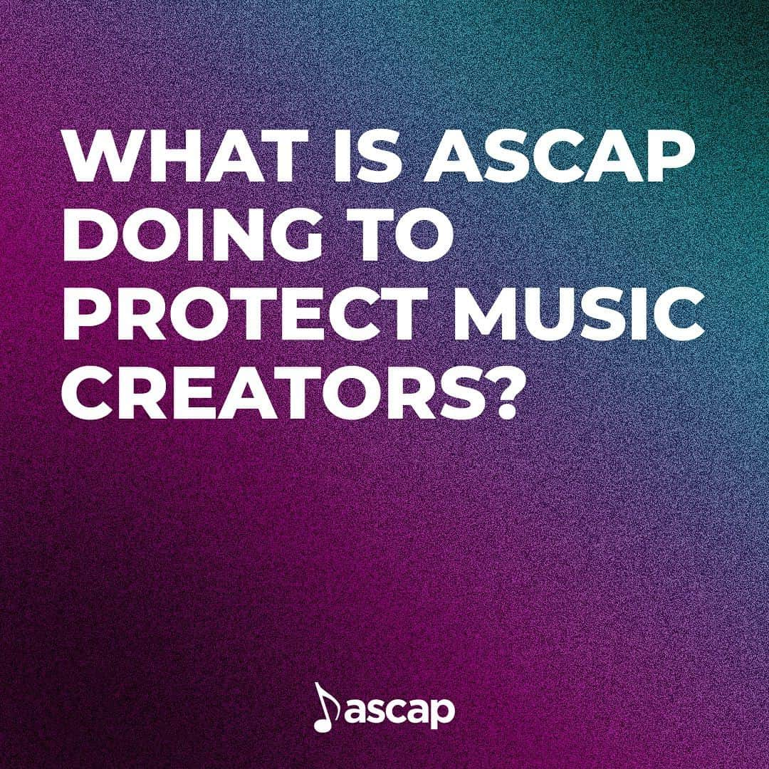 ASCAPのインスタグラム：「How can you #StandWithSongwriters and protect the value of music in the age of AI?   🗣️ Tell your member of Congress to ACT NOW to protect these principles in the age of AI. Link in bio.」