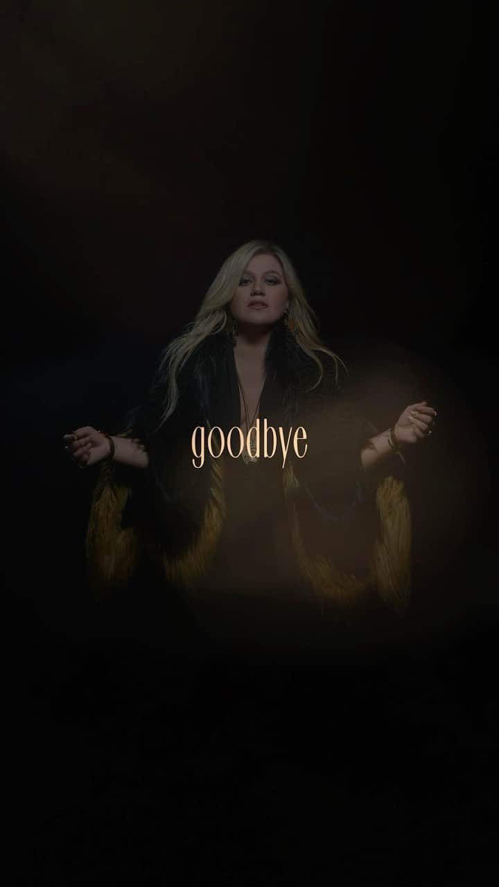 ケリー・クラークソンのインスタグラム：「“I get this one life and I won’t give you mine…” ’goodbye’ is on the deluxe #chemistry album coming out tomorrow」