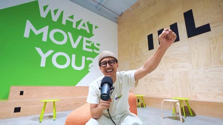 ショーン・エバリストのインスタグラム：「We’re back. 💚 New Space, Same Heart. Come visit, let’s dance. ✨   Filmed and edited by @fdmedia_」