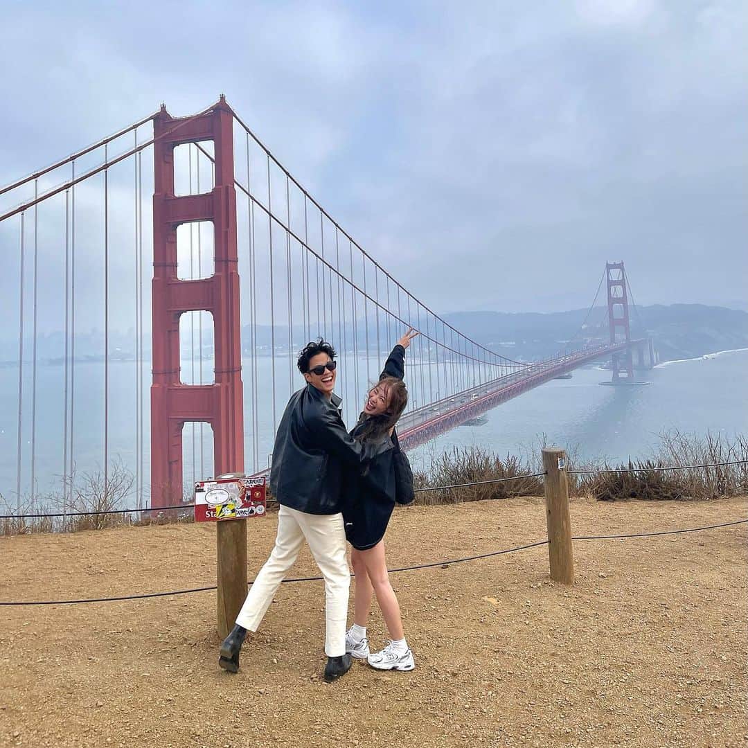 PIMTHAのインスタグラム：「And finally a day that we wake up in San Francisco (street) 🌁🌉」
