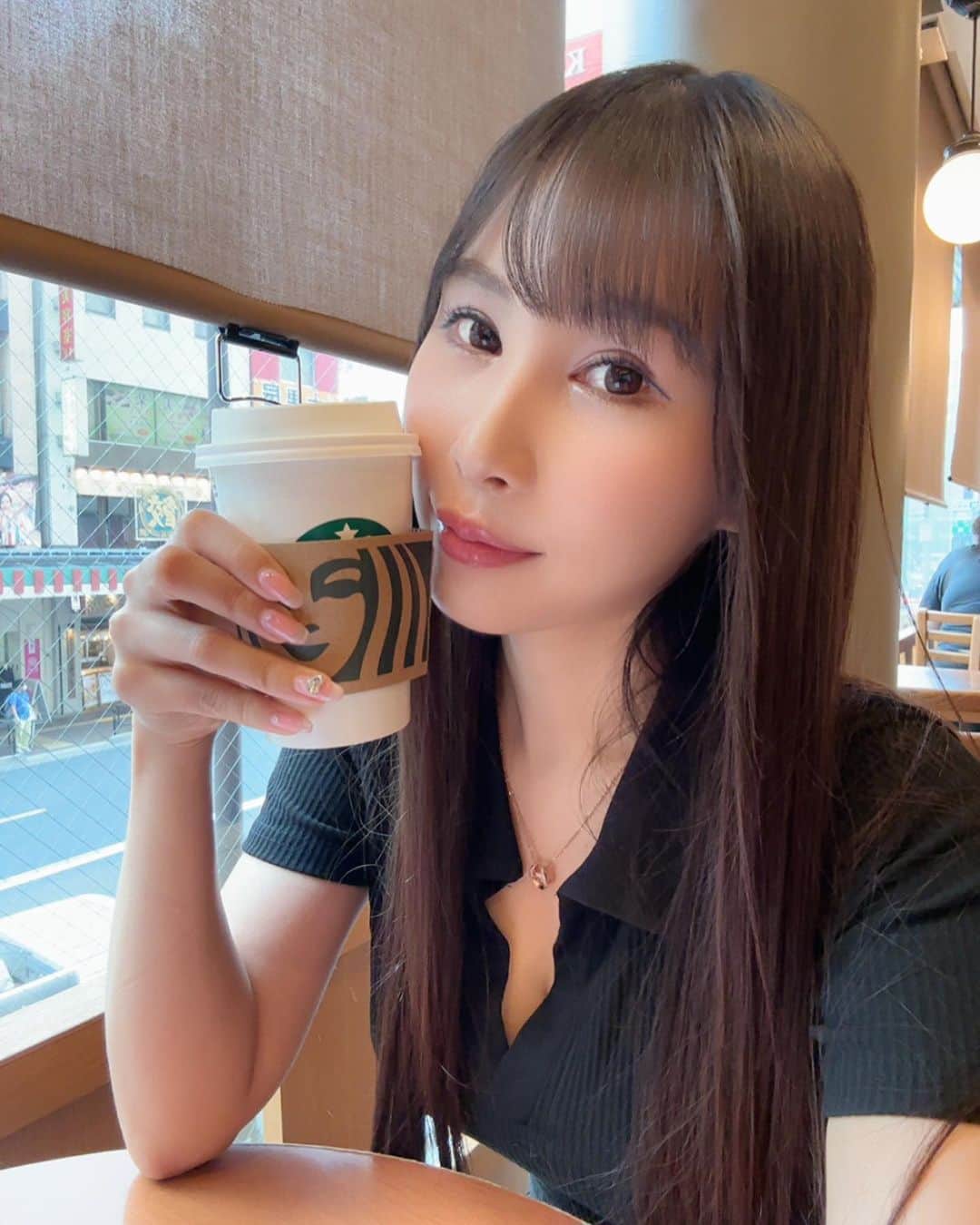 柊木里音のインスタグラム：「#これがこう ☀️→⭐️」