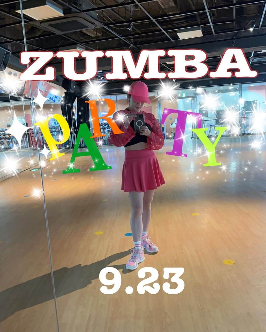 松野有里巳さんのインスタグラム写真 - (松野有里巳Instagram)「『ZUMBA de PARTY💓🎈』 　承認NO:24124  9月23日（㊗️） 明日は　ティップネス三軒茶屋店にて 60分のイベントZUMBAです💋 12:25-13:25（i tipnessにて予約制）  いつものレギュラーレッスンとはまた少し違う懐かしめの曲〜新曲を組み込みました💓 パーティー気分で お楽しみいただけたら嬉しいです🌸 一緒に盛り上がりましょう🥰  お会いできる皆様 よろしくお願い致します🌻」9月22日 14時57分 - arimin55