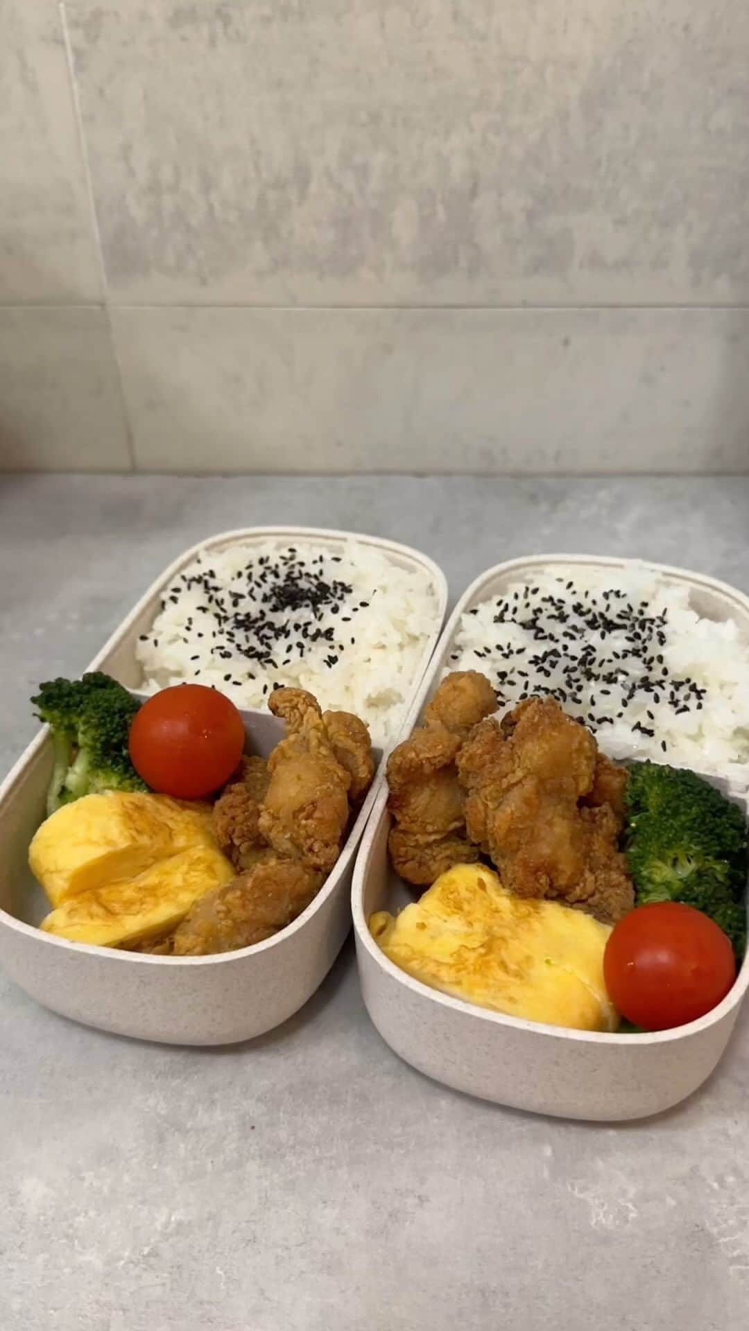 りありこのインスタグラム：「今週最後のお弁当だ〜！  明日から3連休で朝寝れる😁  #りありこチャンネル」