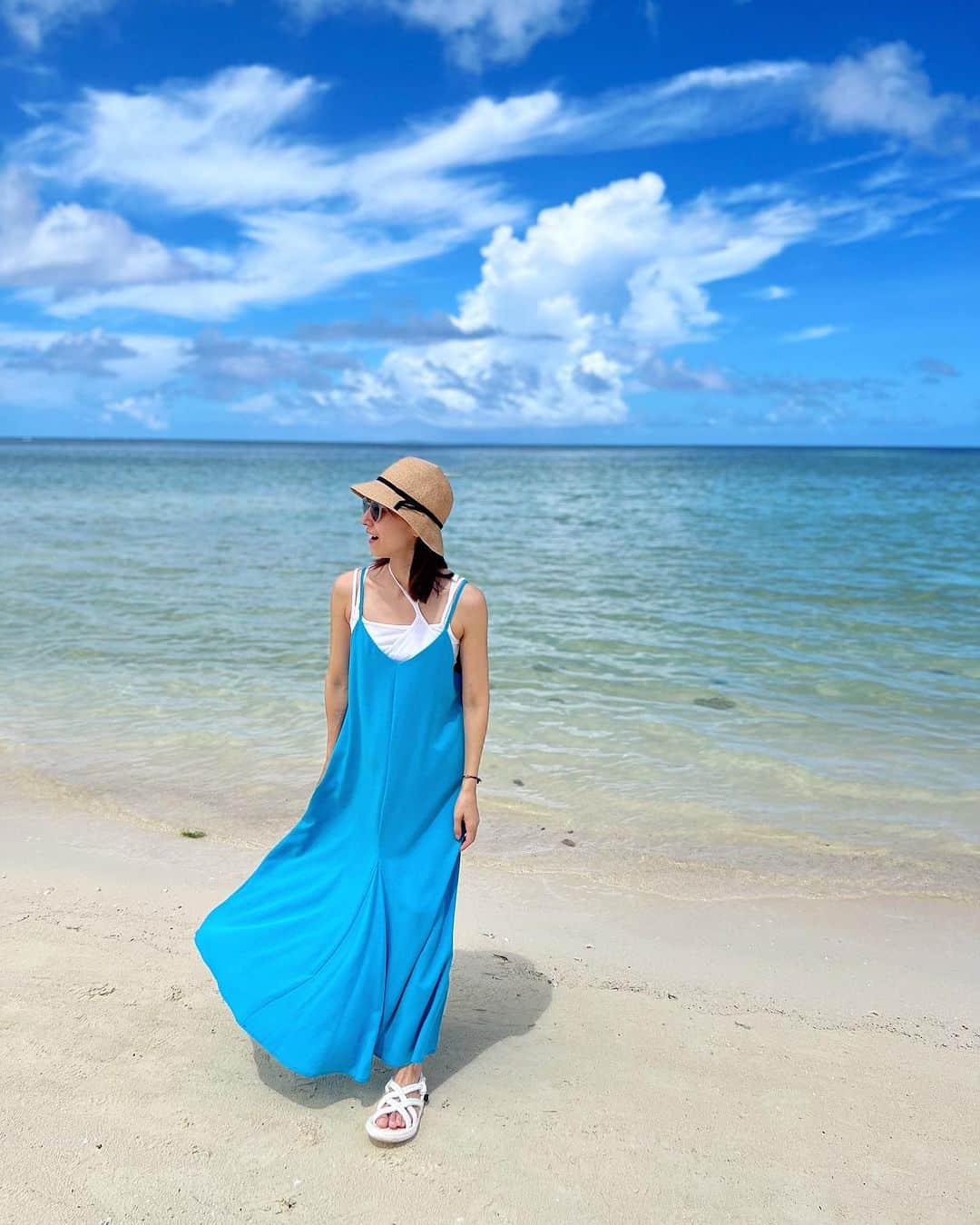 のインスタグラム：「最高のお天気🏖️🏖️🏖️」