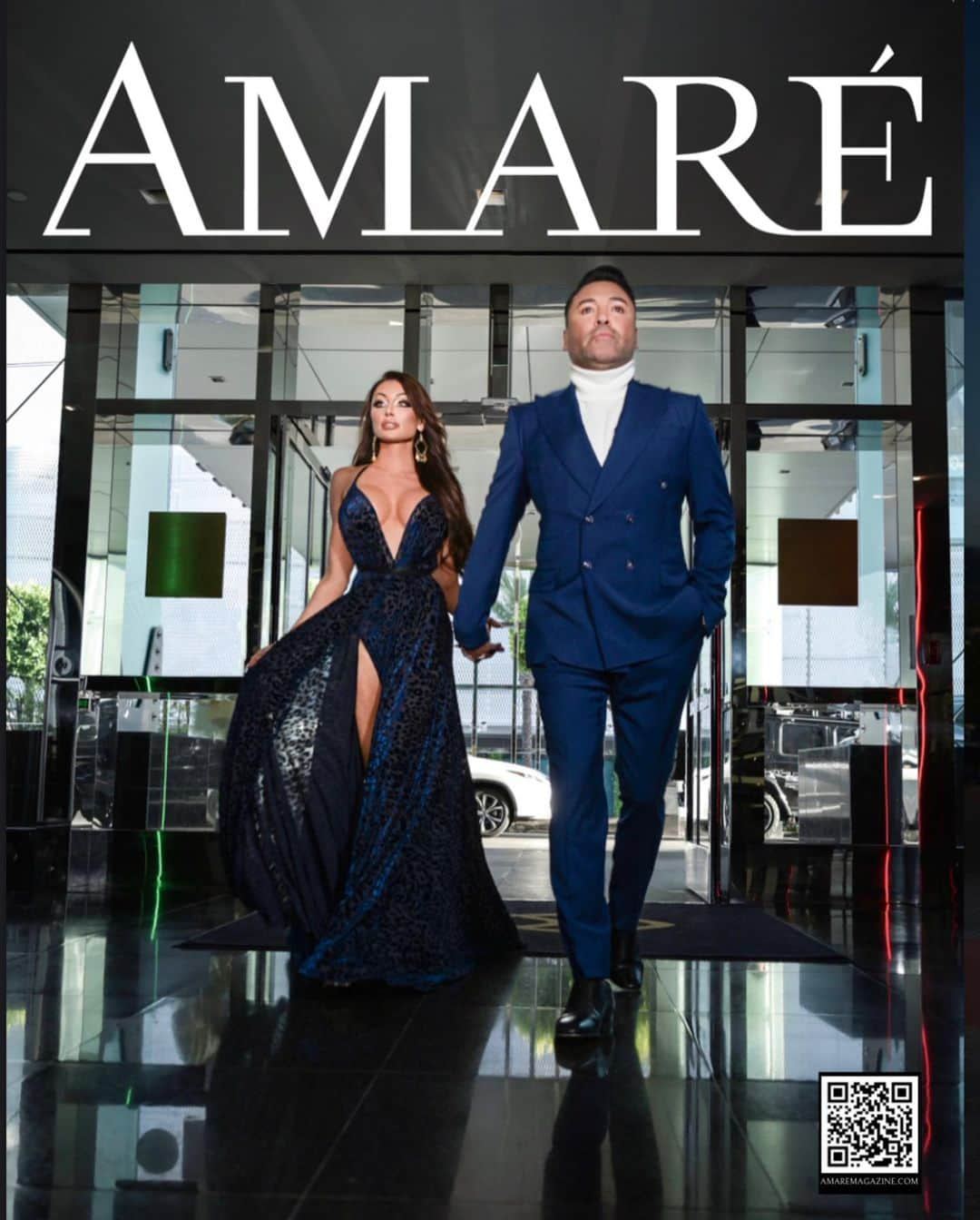 ホーリー・ソンダーズのインスタグラム：「TBT our @amaremagazine cover shoot. Thank you @george_rojas_ @gypsygrl02 for telling our story before anyone else did! As we prepare to take the next step together in our journey, we are grateful to everyone along the way who has supported us.」