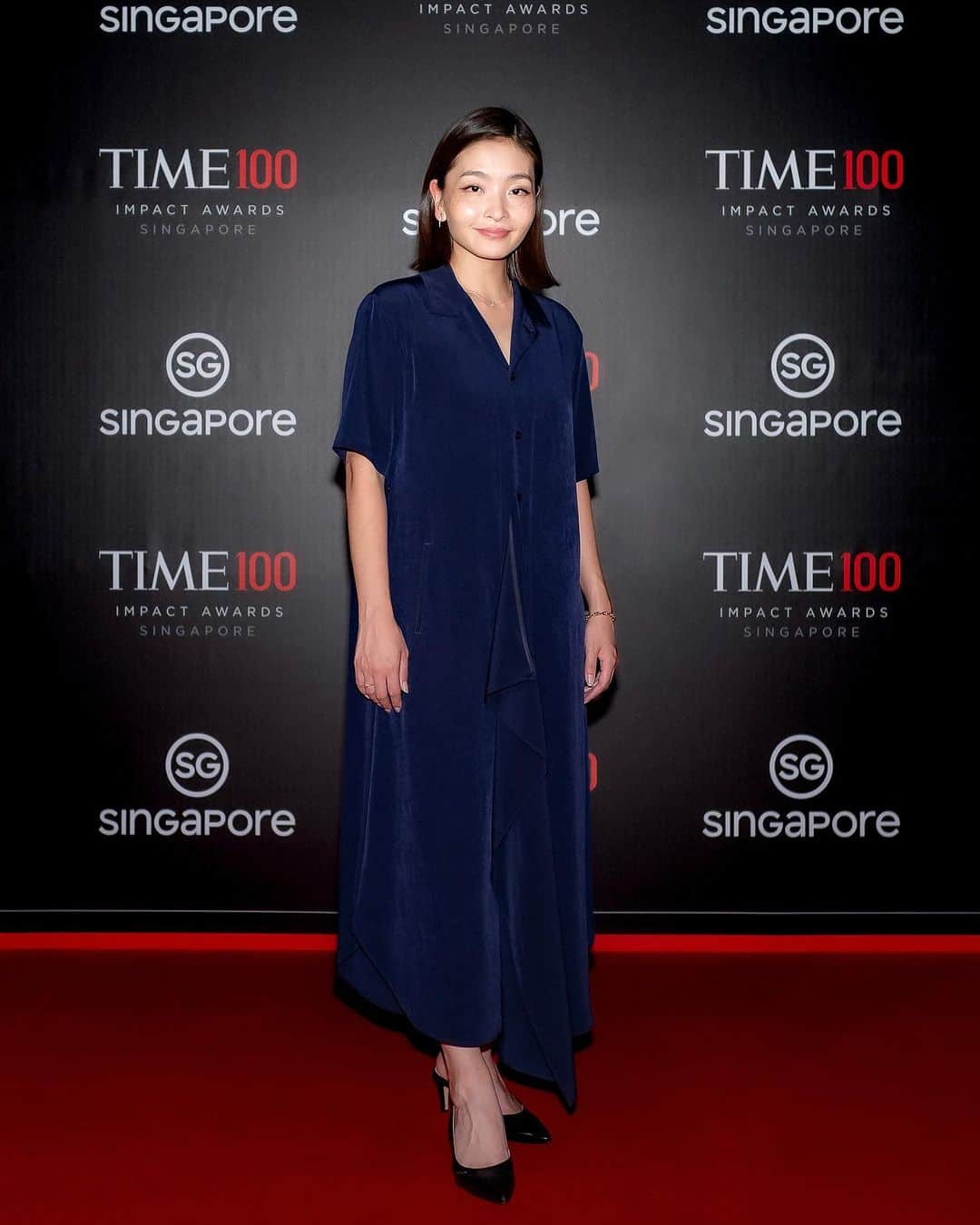 マイア・シブタニさんのインスタグラム写真 - (マイア・シブタニInstagram)「TIME100 Impact Awards & Singapore GP  Spent an incredible last night at the National Gallery in Singapore. Celebrated the work and contributions of @kehuyquan, @ericnam, @lizwathuti, @ayushmannk, and @zainabsalbi, and watched a different kind of Grand Prix. 🏎️  Thank you, @goldhouseco, @milkeninstitute, and @time for a memorable week.  @f1 @f1nightrace #SingaporeGP #F1NightRace #GoldBridge #MIGlobal  Wearing: @yohjiyamamotoofficial 💙」9月22日 7時29分 - maiashibutani