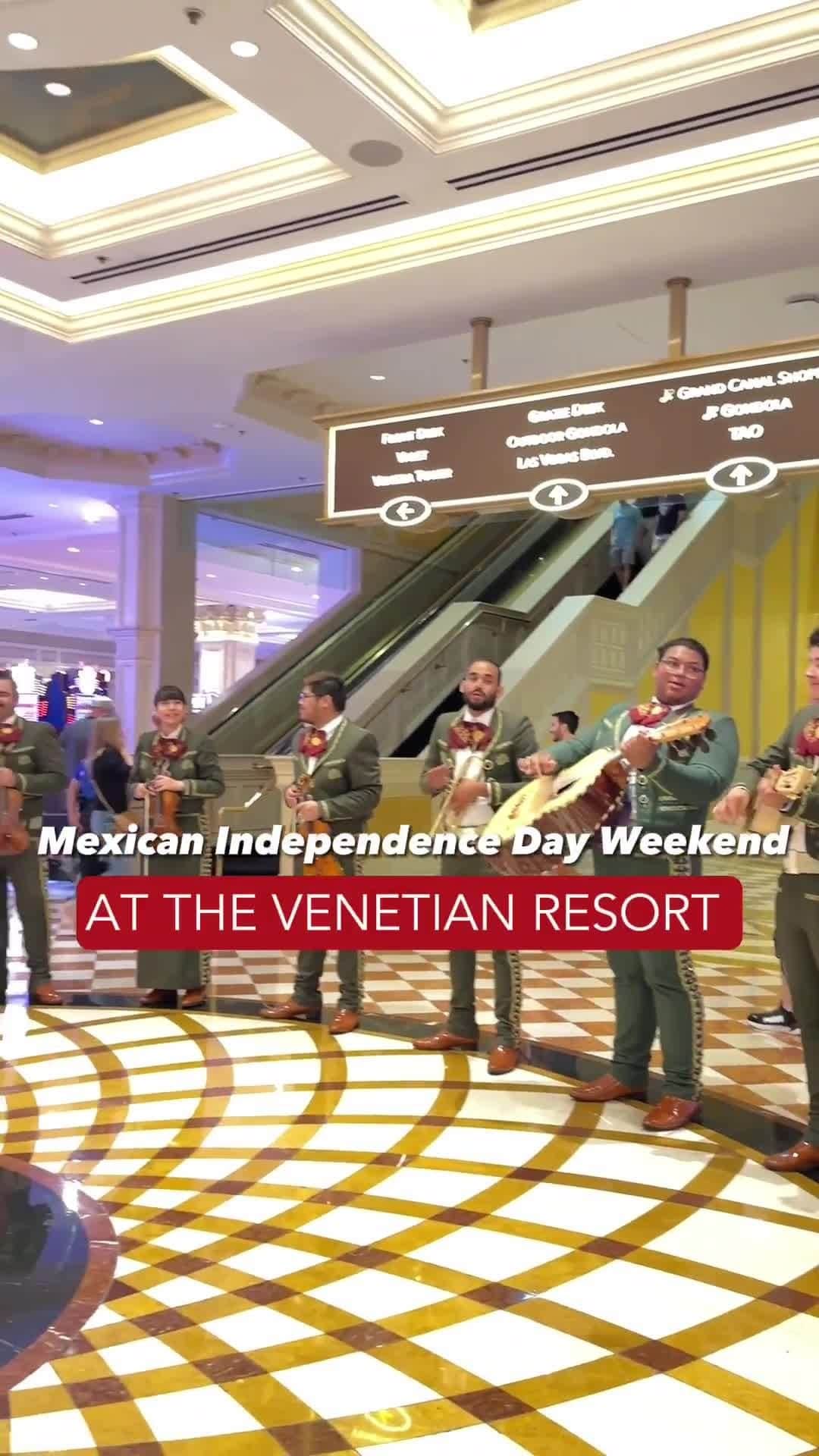 The Venetian Las Vegasのインスタグラム：「How did you celebrate Mexican Independence Day with us? 🇲🇽」