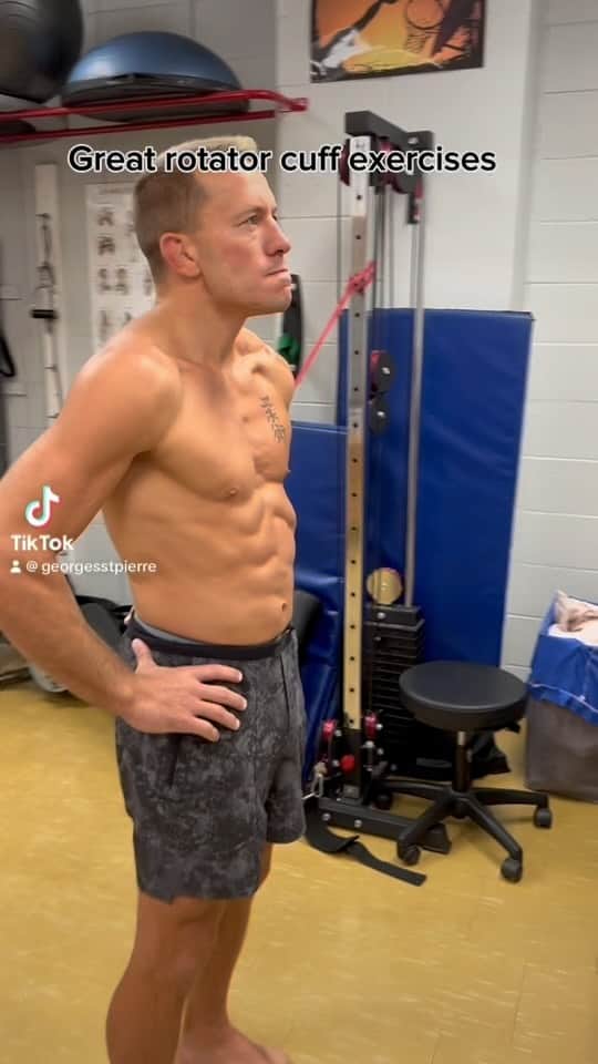 ジョルジュ・サンピエールのインスタグラム：「Not a second to lose, already on the road to recovery.」