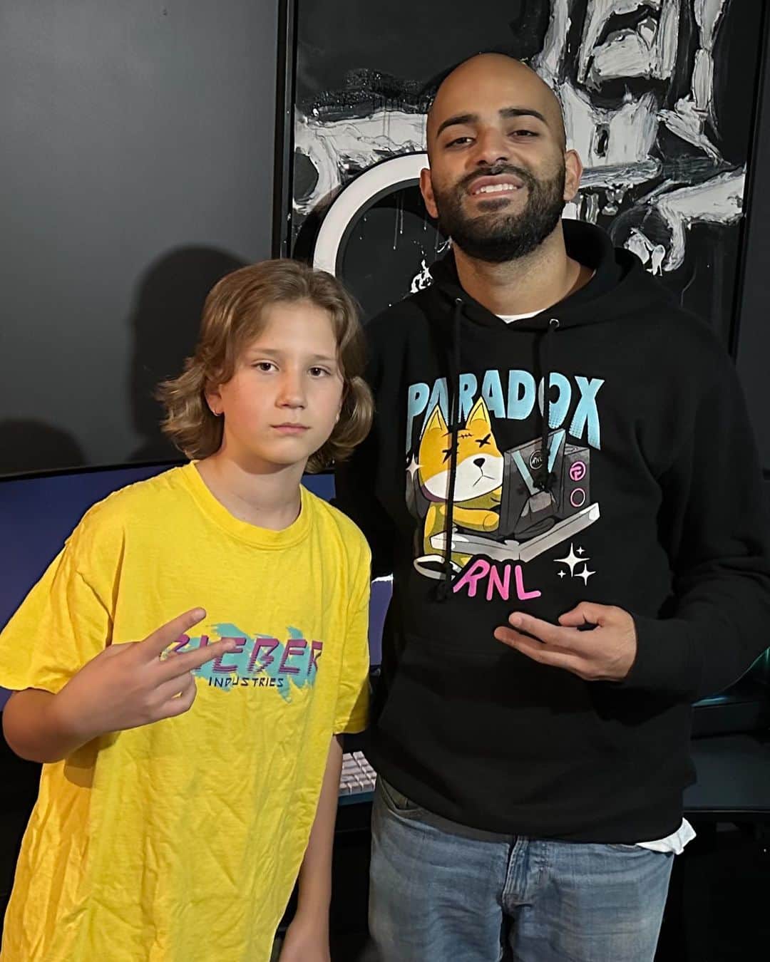 ジャクソン・ビーバーのインスタグラム：「Thanks @justinbieber  and @Brparadox for hooking me right up.」