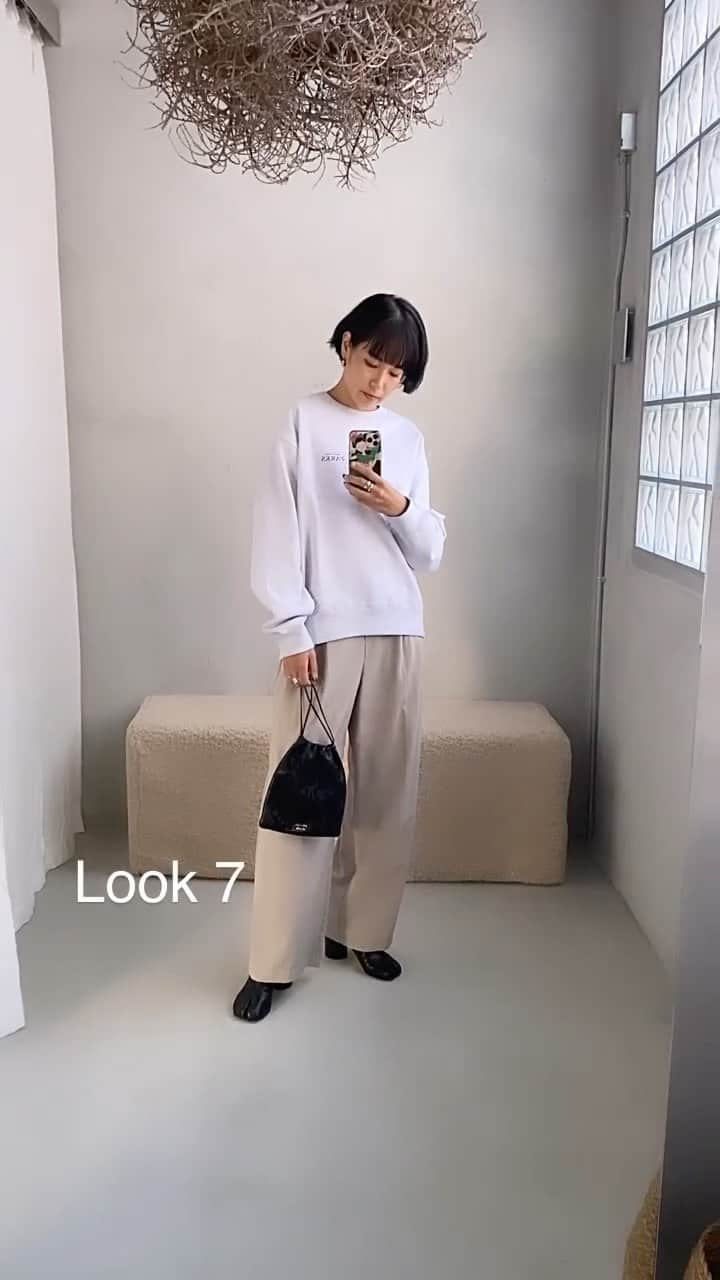 知念美加子のインスタグラム：「AW fashion 2023 Styling for  @7floor_boutique 🤍　  #セブフロ　のnew arrivalsで 秋先取りLOOK10コーデしてみました🤎  まだまだ暑い。笑 今から着れるものから、願望も込めてちょい寒コーデまで🤣🤣🤣  おすすめアイテム盛りだくさん！ ぜひチェックしてねん🤍  ゆっくりみたい方は　@7floor_boutique のストーリー、ハイライトへ💁‍♀️  #coordinate #lookbook  #ちねんすたいる #stylist #コーディネート　 #秋服 #秋服コーデ #オシャレは自由　 #気温は願望を込めて」