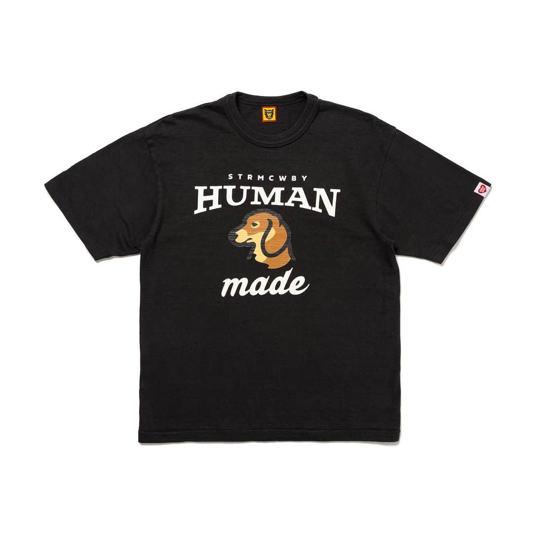 HUMAN MADEさんのインスタグラム写真 - (HUMAN MADEInstagram)「"GRAPHIC T-SHIRT #6" is available at 23rd September 11:00am (JST) at Human Made stores mentioned below.  9月23日AM11時より、"GRAPHIC T-SHIRT #6” が HUMAN MADE のオンラインストア並びに下記の直営店舗にて発売となります。  [取り扱い直営店舗 - Available at these Human Made stores] ■ HUMAN MADE ONLINE STORE ■ HUMAN MADE OFFLINE STORE ■ HUMAN MADE HARAJUKU ■ HUMAN MADE SHIBUYA PARCO ■ HUMAN MADE 1928 ■ HUMAN MADE SHINSAIBASHI PARCO ■ HUMAN MADE SAPPORO  *在庫状況は各店舗までお問い合わせください。 *Please contact each store for stock status.  HUMAN MADE定番の柔らかいスラブ生地を用いた丸胴ボディーのTシャツ。ダックスフンドのアニマルグラフィックが特徴です。  T-shirt woven with Human Made’s standard uneven slub yarn. It has a soft texture, rounded body and a dachshund graphic on the front.」9月22日 11時12分 - humanmade