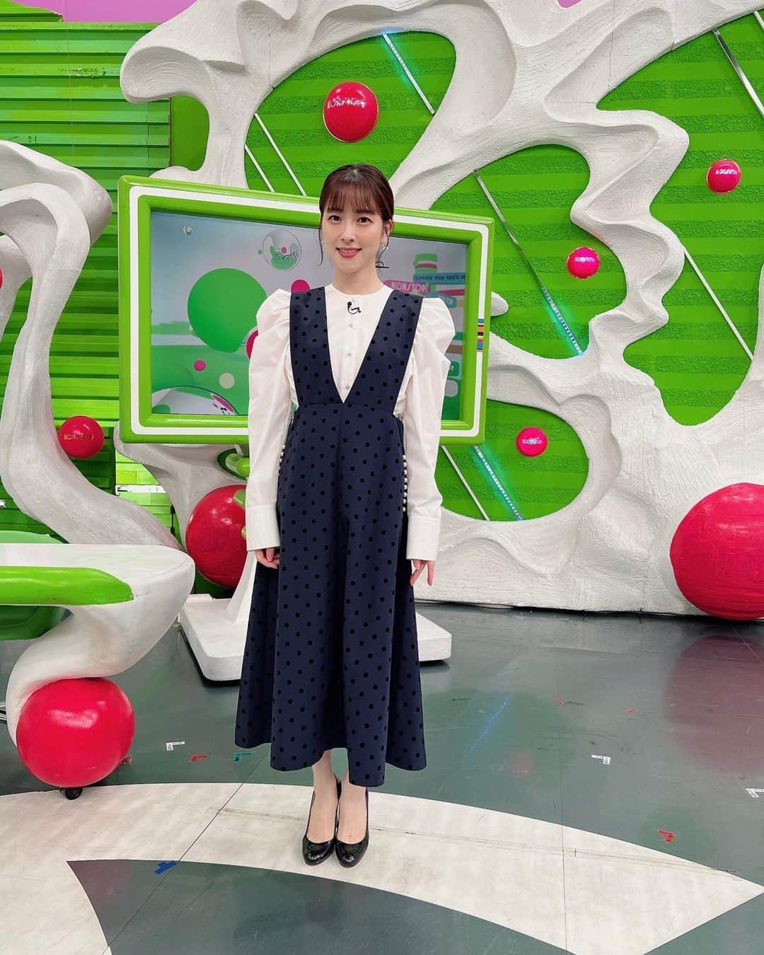 のインスタグラム：「・ 本日もありがとうございました☺︎   #三上真奈 @mana.mikami47  #衣装」