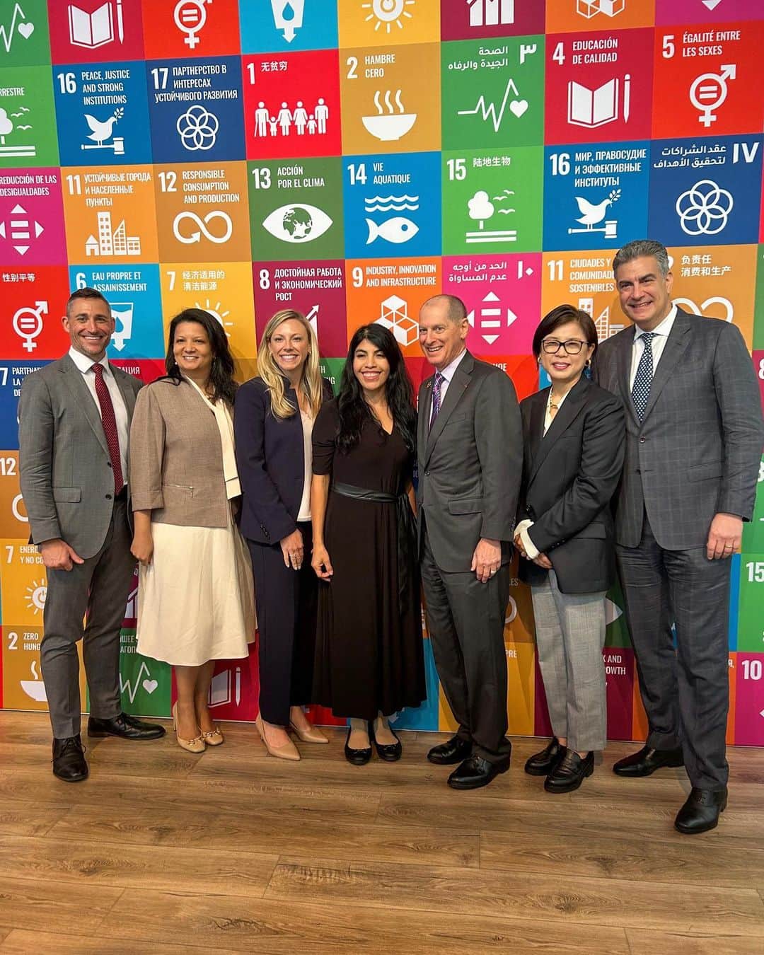 Panasonicさんのインスタグラム写真 - (PanasonicInstagram)「Earlier this week, our CEO Megan Lee spoke at an event at the @unitednations main campus during the 78th session of the UN General Assembly.  Co-hosted by @cta, @waasofficial, and the UN Trust Fund for Human Security, the event announced technology as the 8th human security pillar and fostered conversation around the power of technology paired with global challenges.」9月22日 23時21分 - panasonic