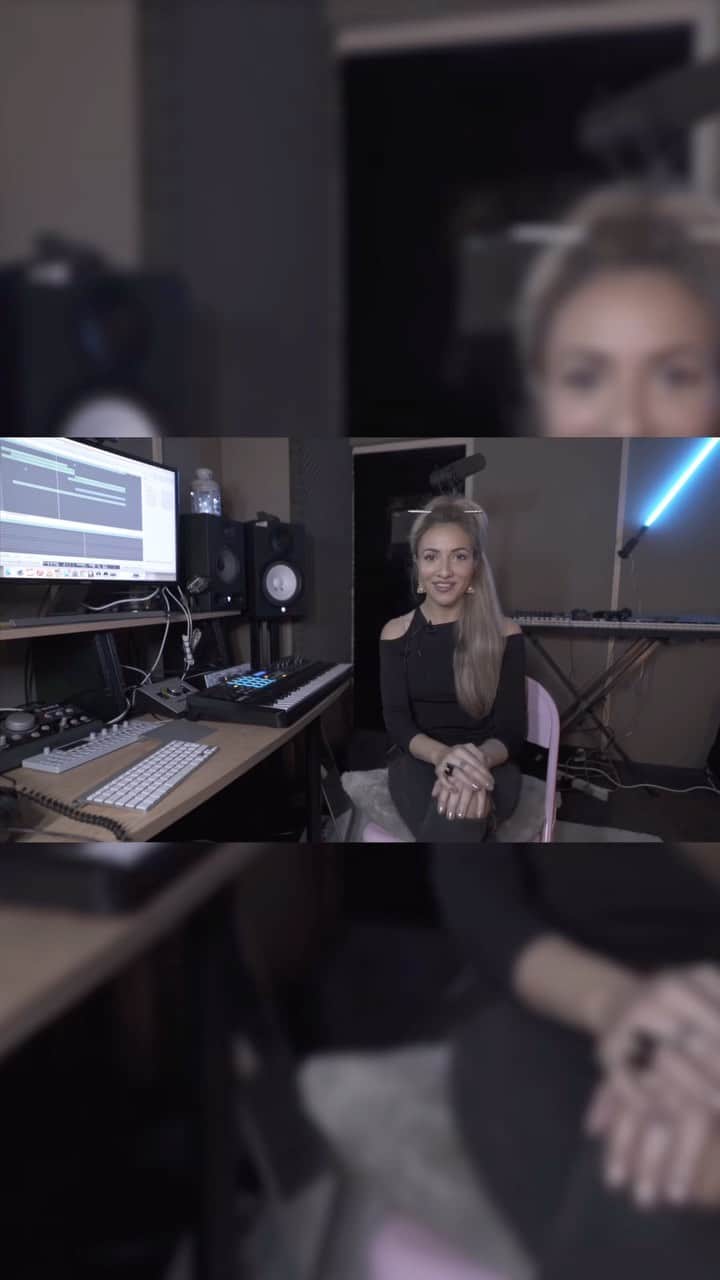 ターラのインスタグラム：「A snippet of when I filmed my Against The Clock with @factmag ⏰⚡️  Setting 10 minute timers and making a beat is one of the most helpful ways to beat writer’s / creative block. It stops you from thinking too much about what you’re trying to make or achieve and, lets you just get creative and get straight into the zone.  Had a lot of fun with this, thanks @factmag 🤍」