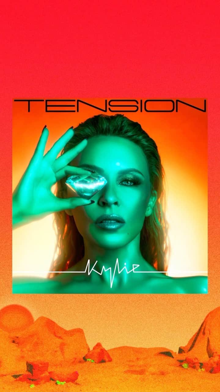 カイリー・ミノーグのインスタグラム：「LOVERS…My brand new album 💎TENSION 💎 is out everywhere now!!  I’m so excited to finally put this out in the world for you all! Thank you for all of the love on it already ❤️」