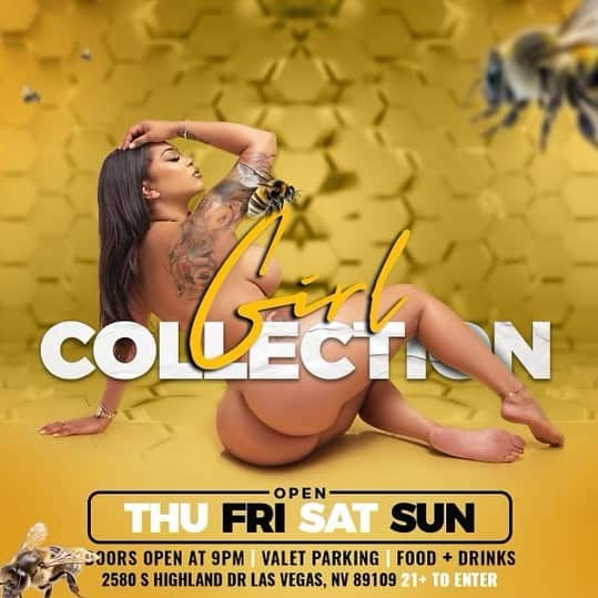 フロイド・メイウェザー・ジュニアのインスタグラム：「GIRL COLLECTION IS THE PLACE TO BE IN VEGAS ALL WEEKEND LONG  DOOR OPENS @ 9:00pm   •THURSDAY •FRIDAY •SATURDAY •SUNDAY  Must be 21 To Enter.  Ladies are welcome with or without male companion.  Come party at the best most luxurious venue in Las Vegas "Girl Collection"  HOOKAH IS NOW AVAILABLE!!!  GIRL COLLECTION 2580 S Highland Dr Las Vegas, NV 89109 1 -(844) 447-5758  #GirlCollection」